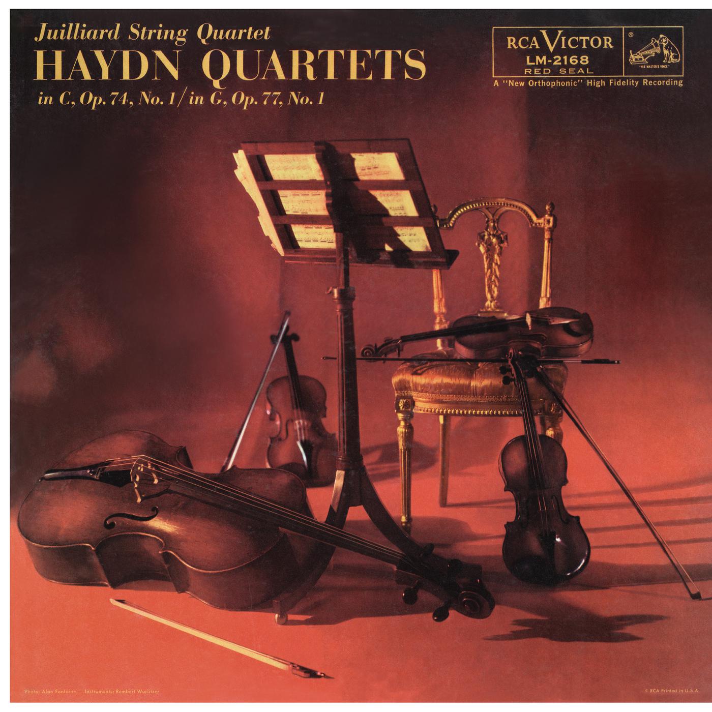 Haydn: String Quartet No. 57 in C Major, Op. 74 No. 1, Hob. III:72 & String Quartet in G Major, Op. 77 No. 1, Hob. III:81 "Lobkowitz" (Remastered)