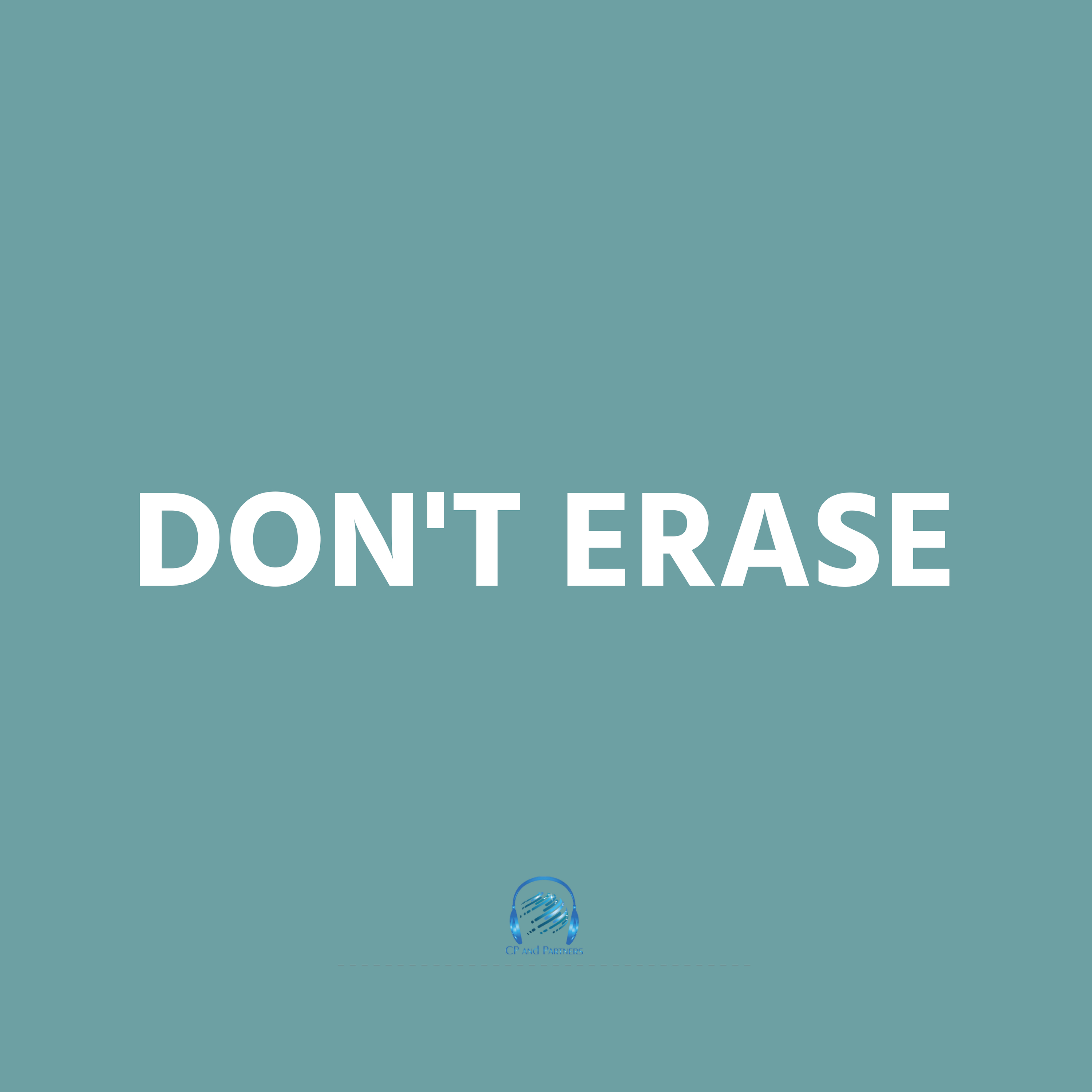 Don't Erase