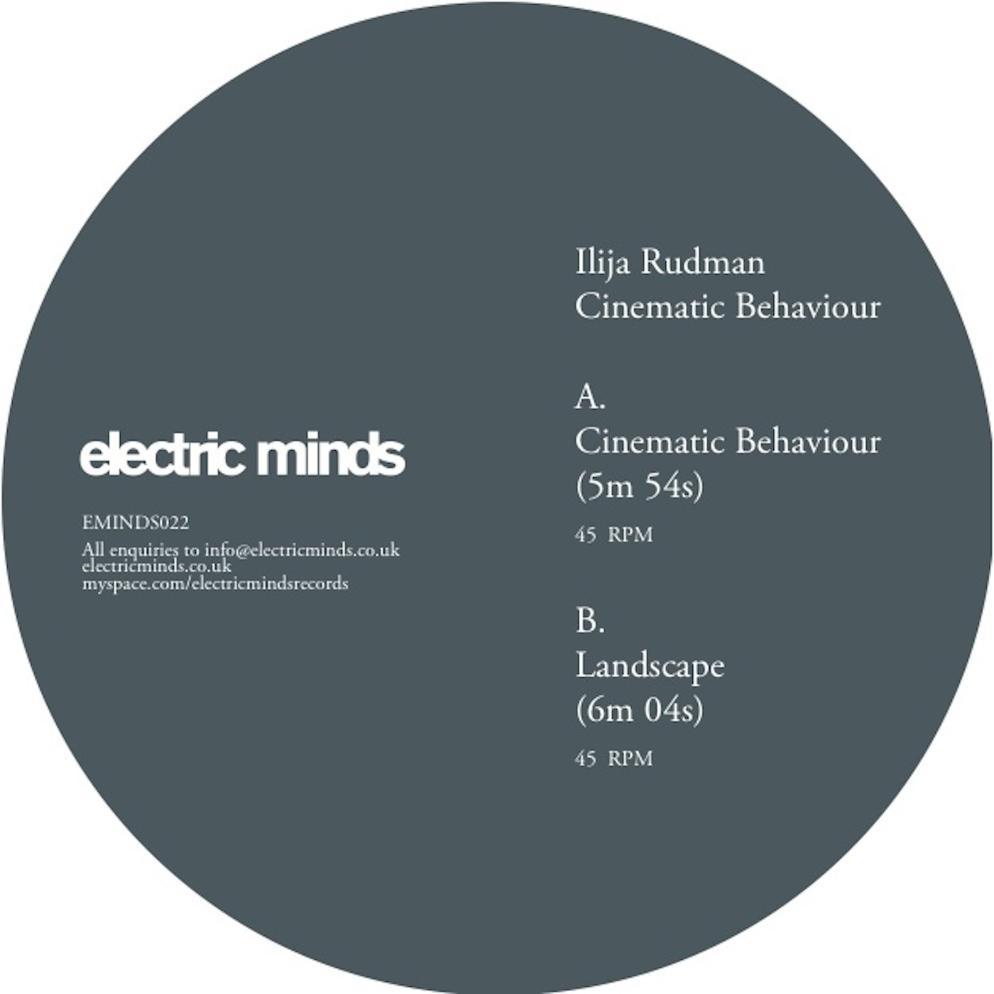 Cinematic Behaviour (Junodownload Exclusive)