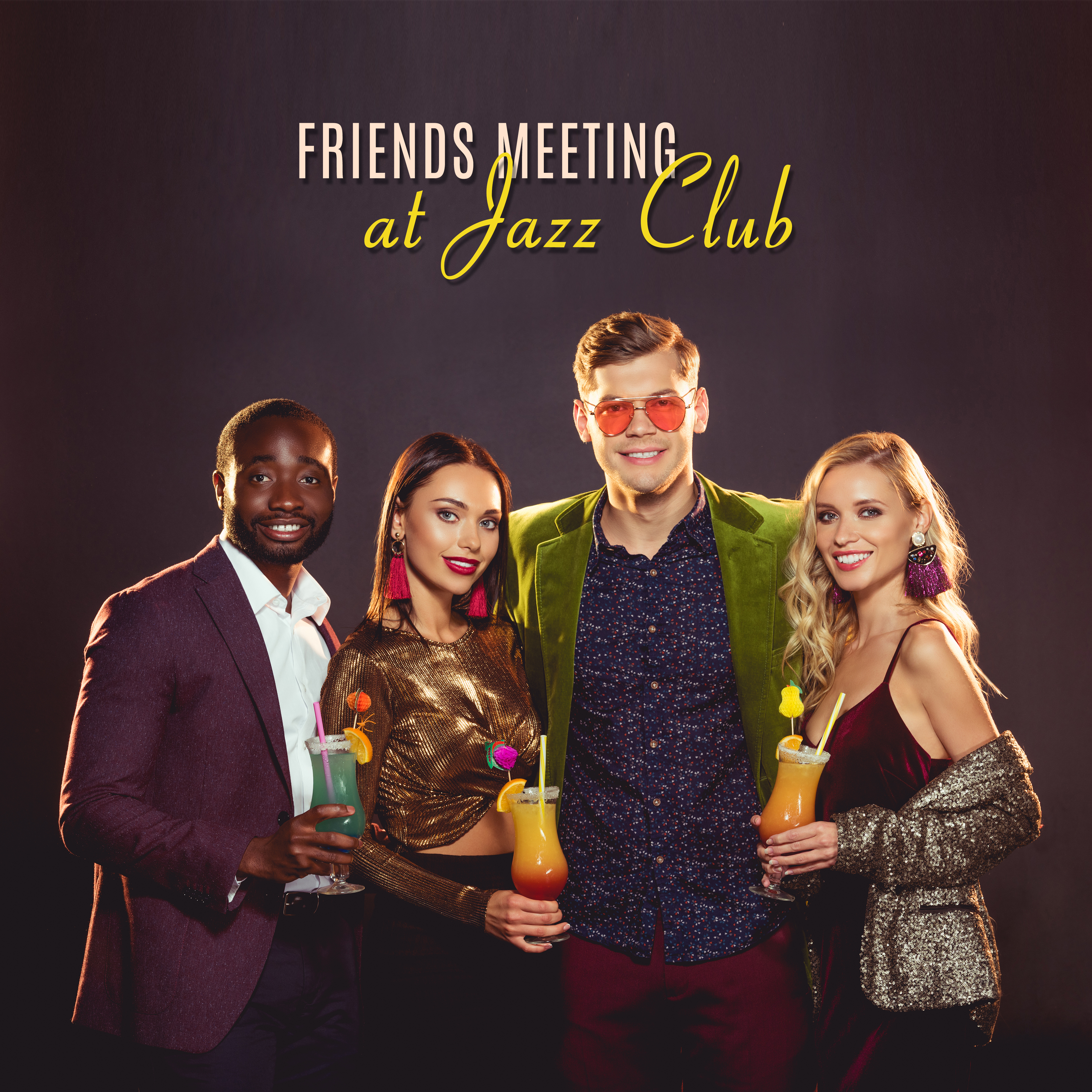 Friends Meeting at Jazz Club