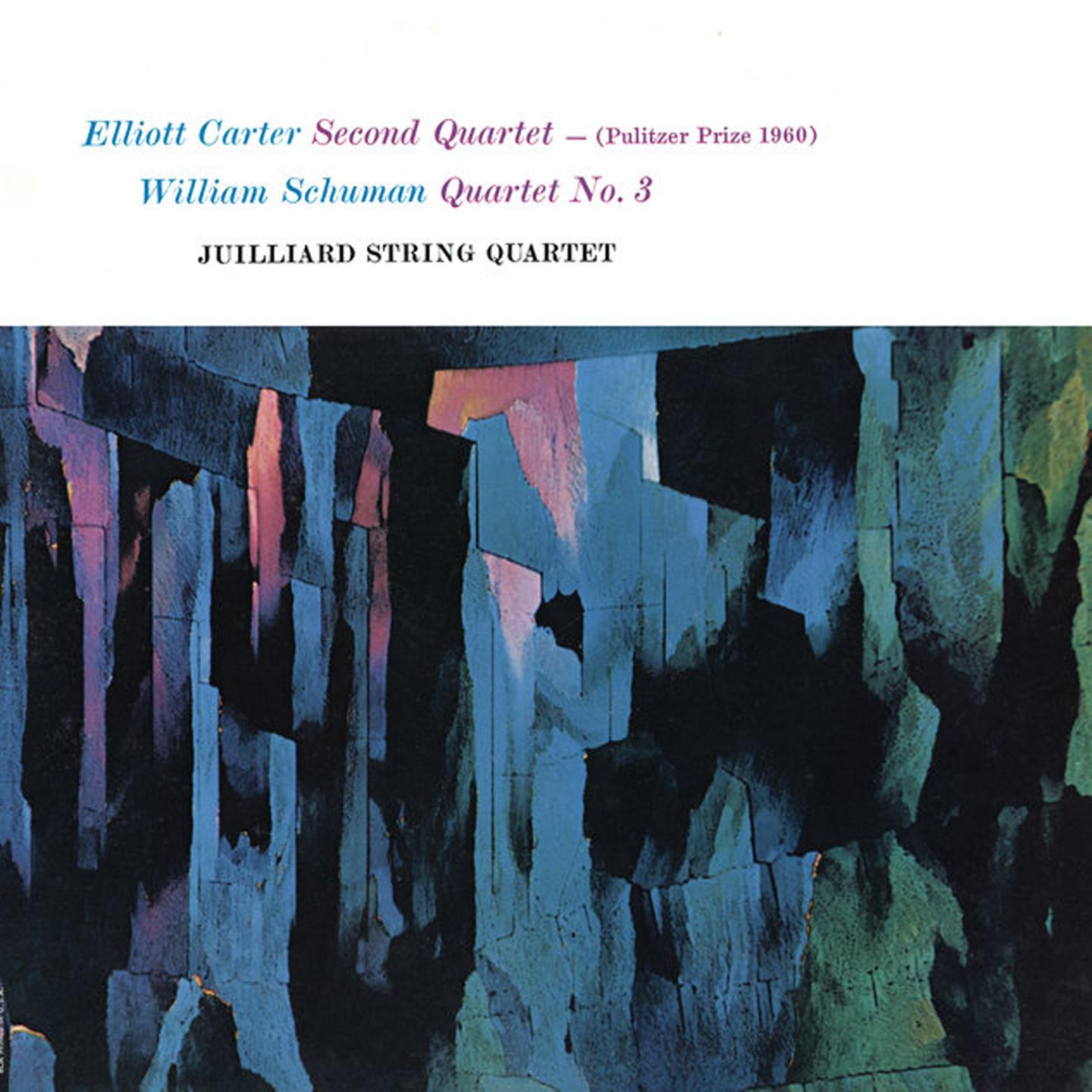 Juilliard String Quartet - Carter Quartet No. 2 & Schumann Quartet No. 3