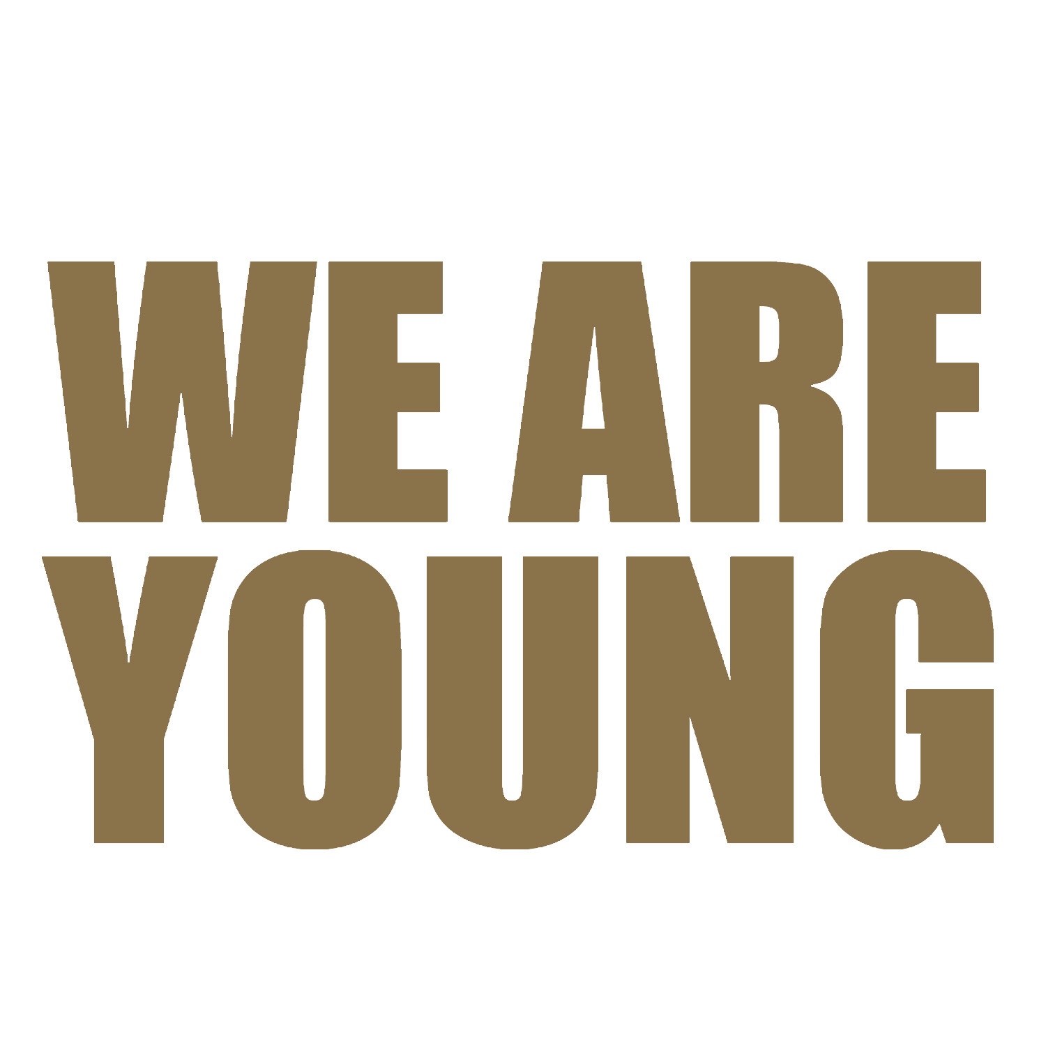 We Are Young