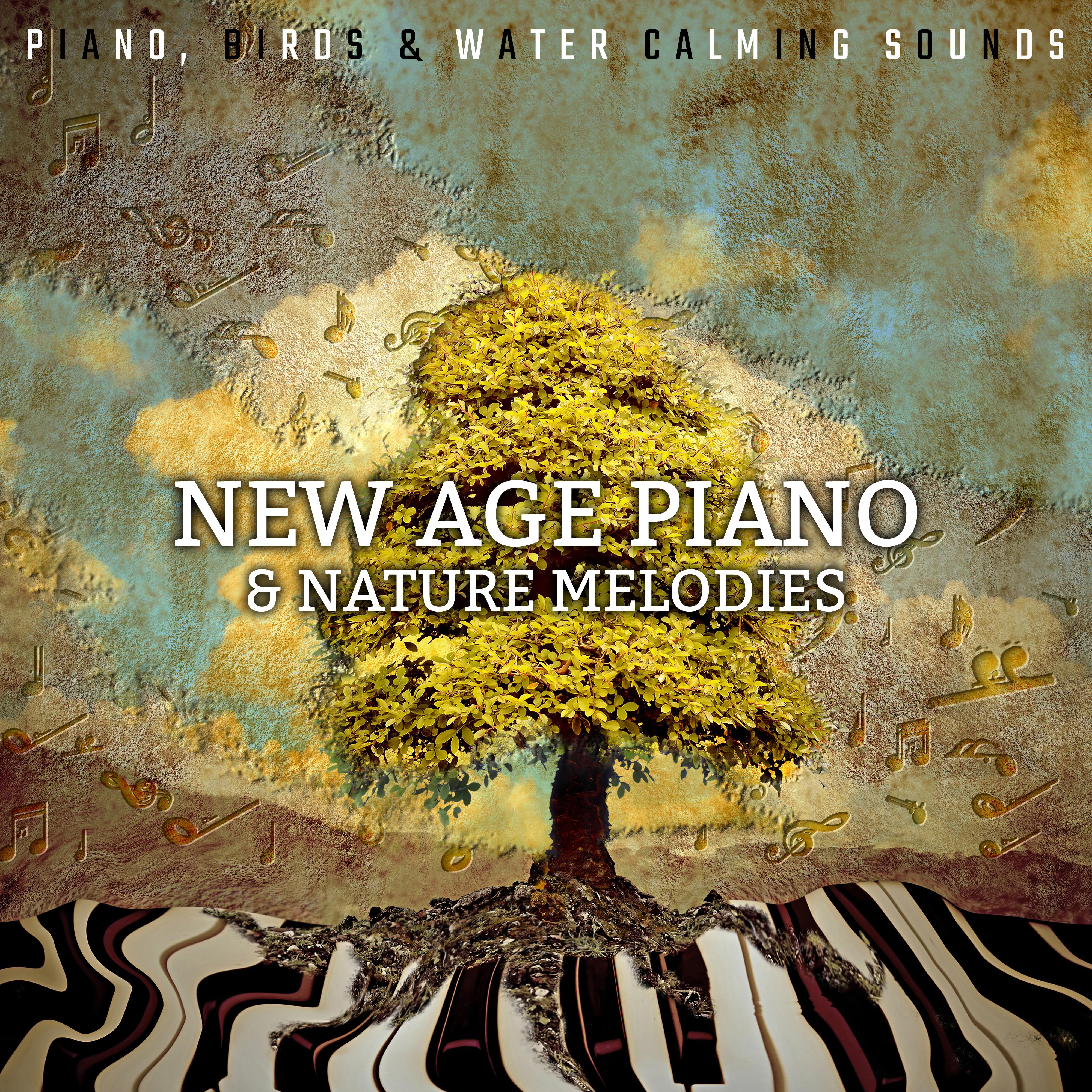 New Age Piano  Nature Melodies  Piano, Birds  Water Calming Sounds