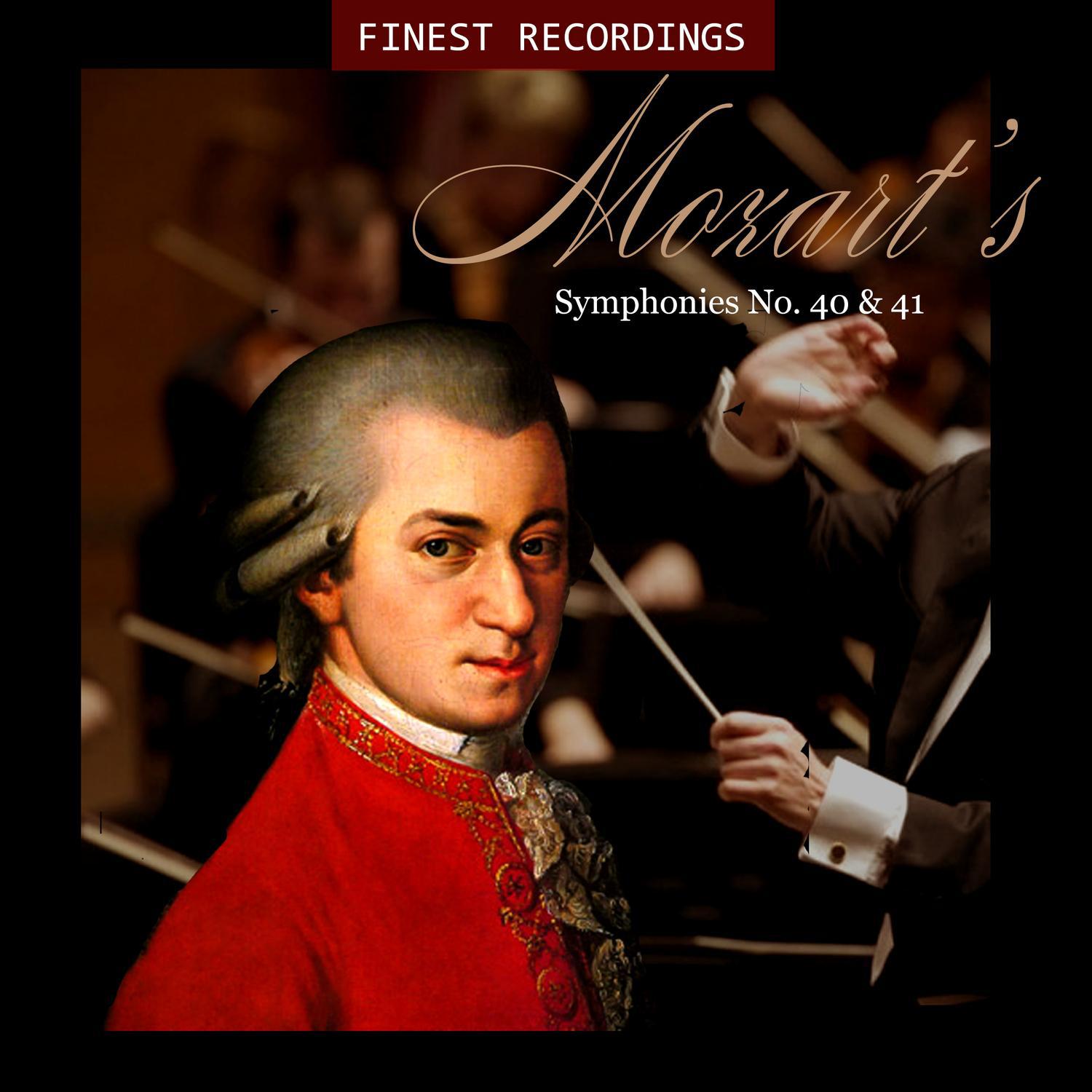 Finest Recordings - Mozart's Symphonies No. 40 & 41
