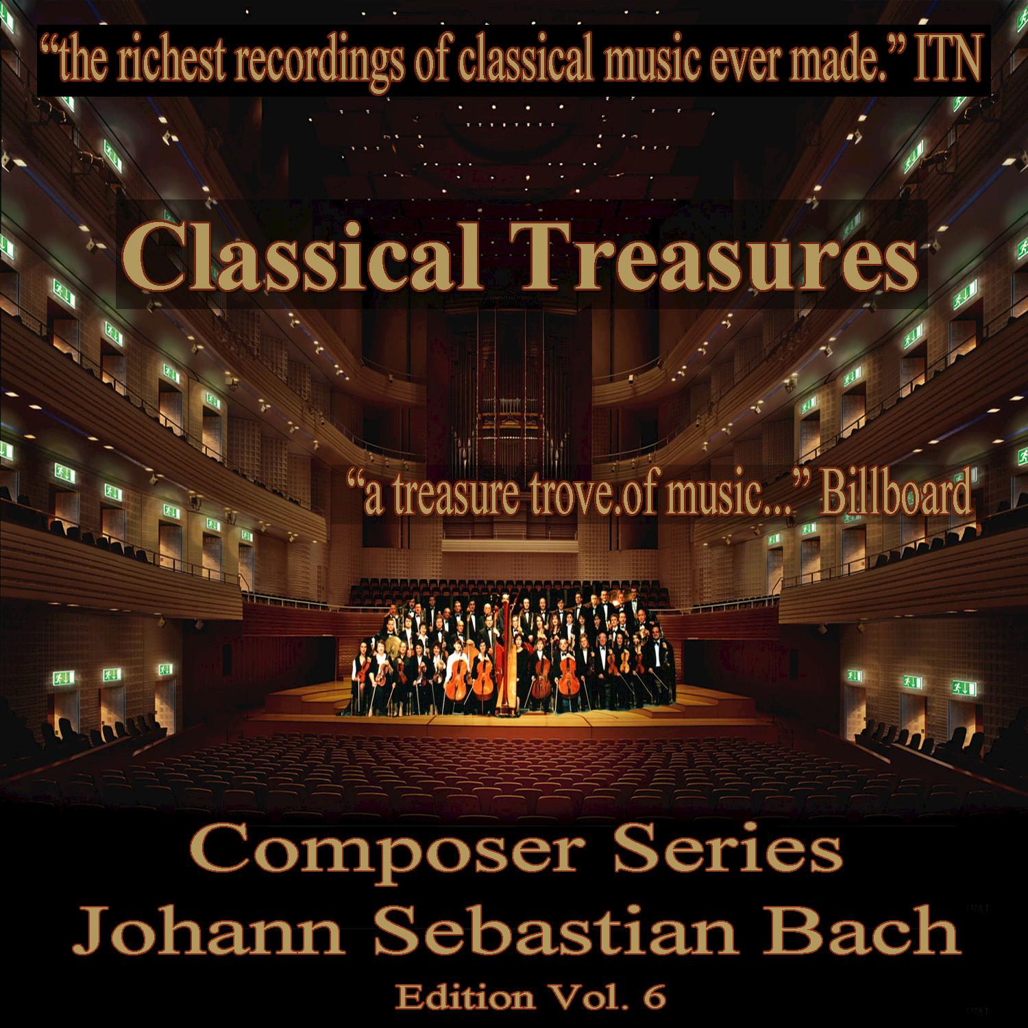Classical Tresures Composer Series: Johann Sebastian Bach, Vol. 6