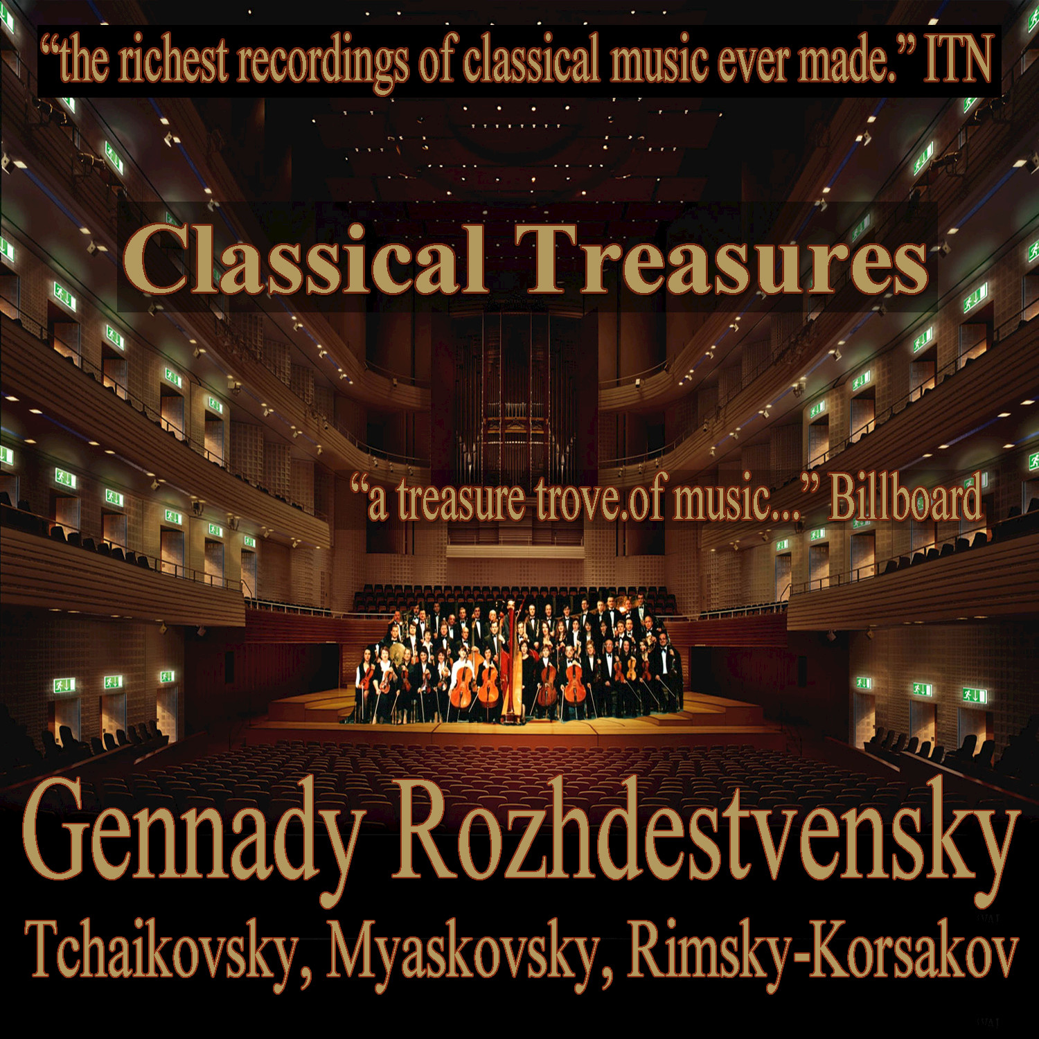 Classical Treasures: Gennady Rozhdestvensky - Tchaikovsky, Myaskovsky, Rimsky-Korsakov