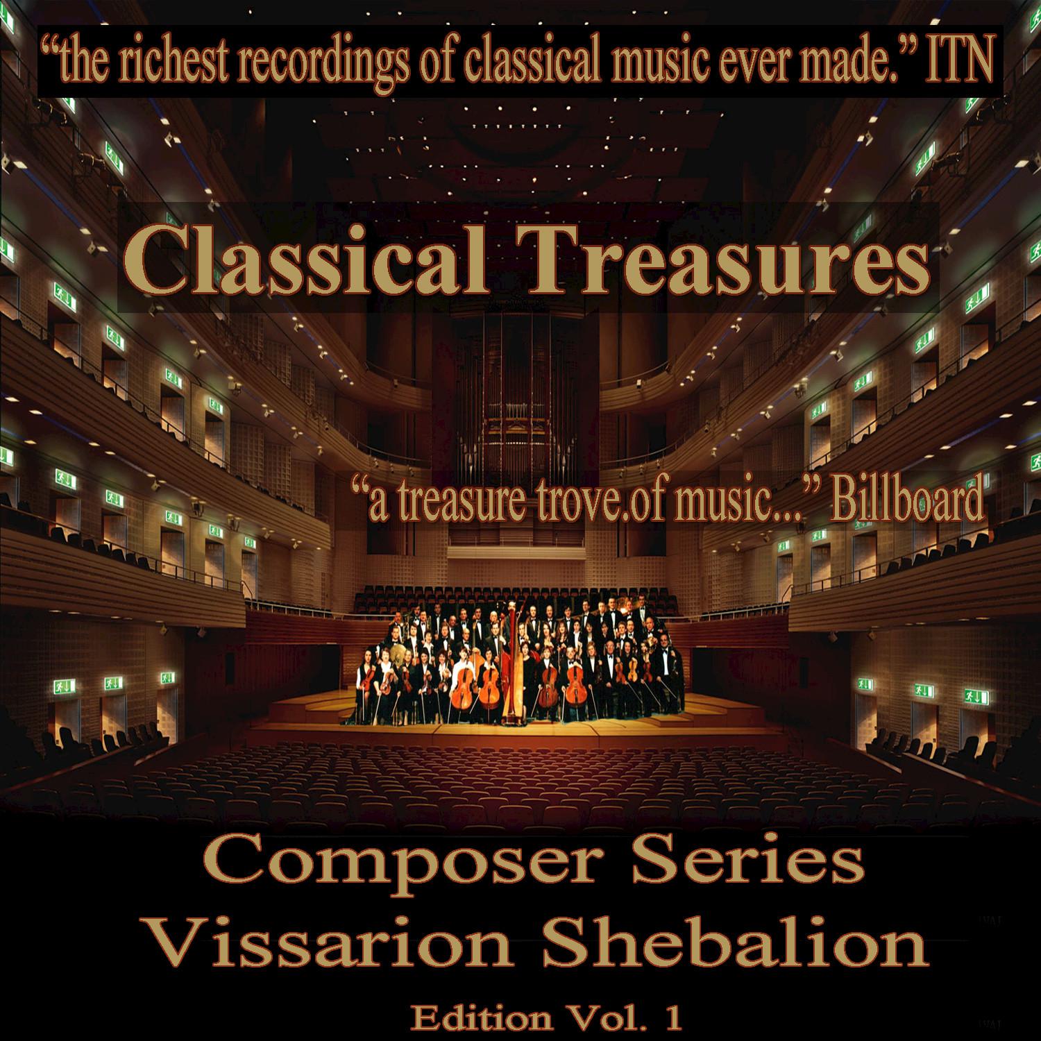 Classical Treasures Composer Series: Vissarion Shebalin, Vol. 1