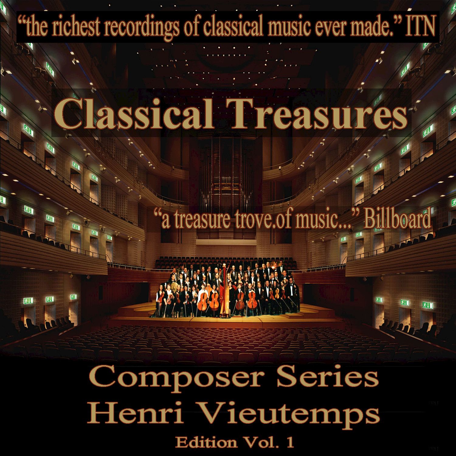 Classical Treasures Composer Series: Henry Vieutemps, Vol. 1