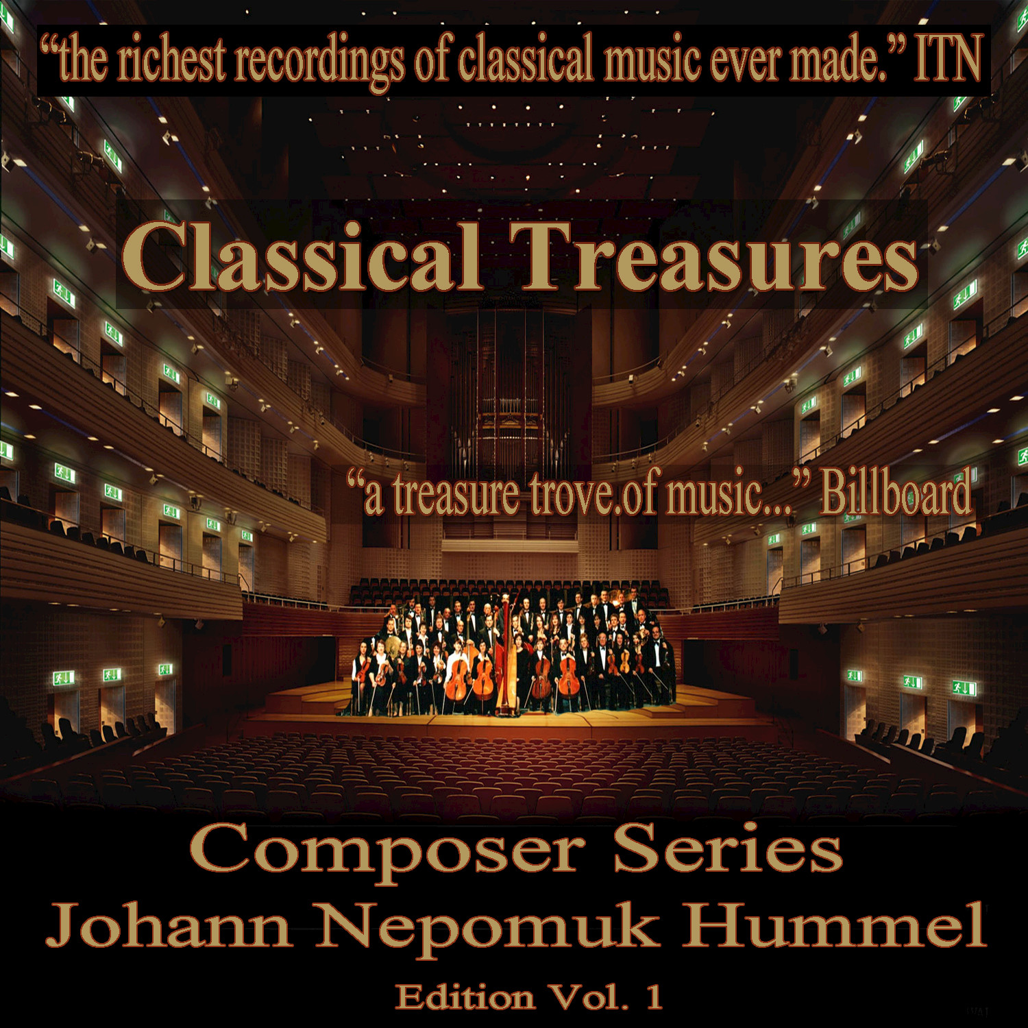 Classical Tresures Composer Series: Johann Nepomuk Hummel, Vol. 1