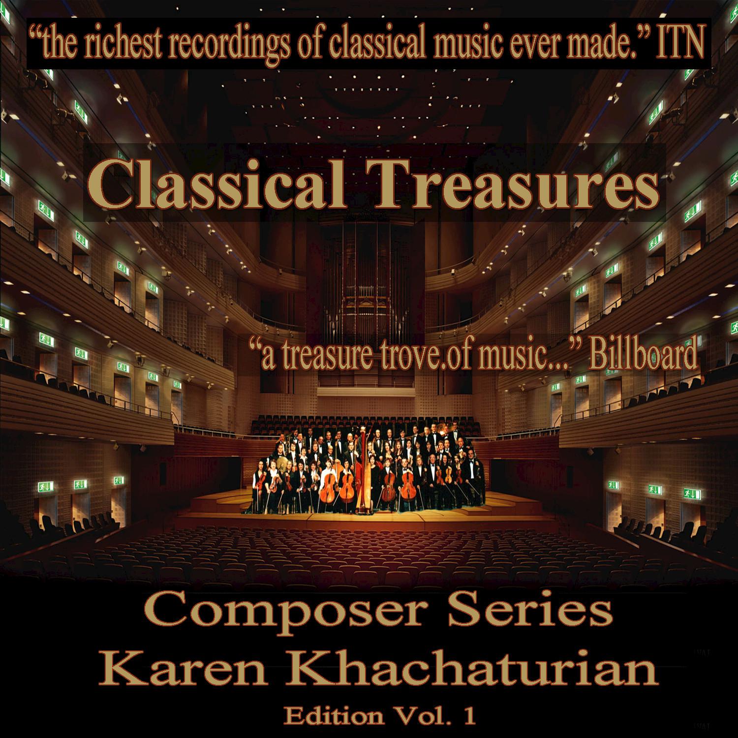 Classical Treasures Composer Series: Karen Khachaturian, Vol. 1