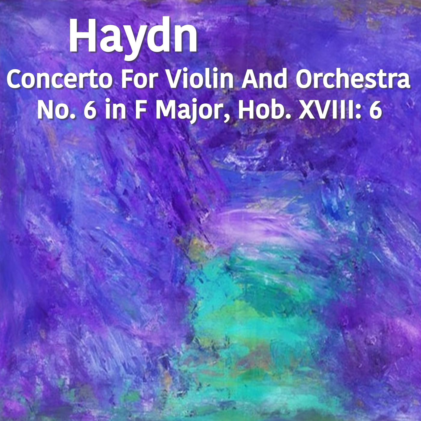 Concerto for Violin Piano and Orchestra No. 6 in F Major, Hob. XVIII: 6: II