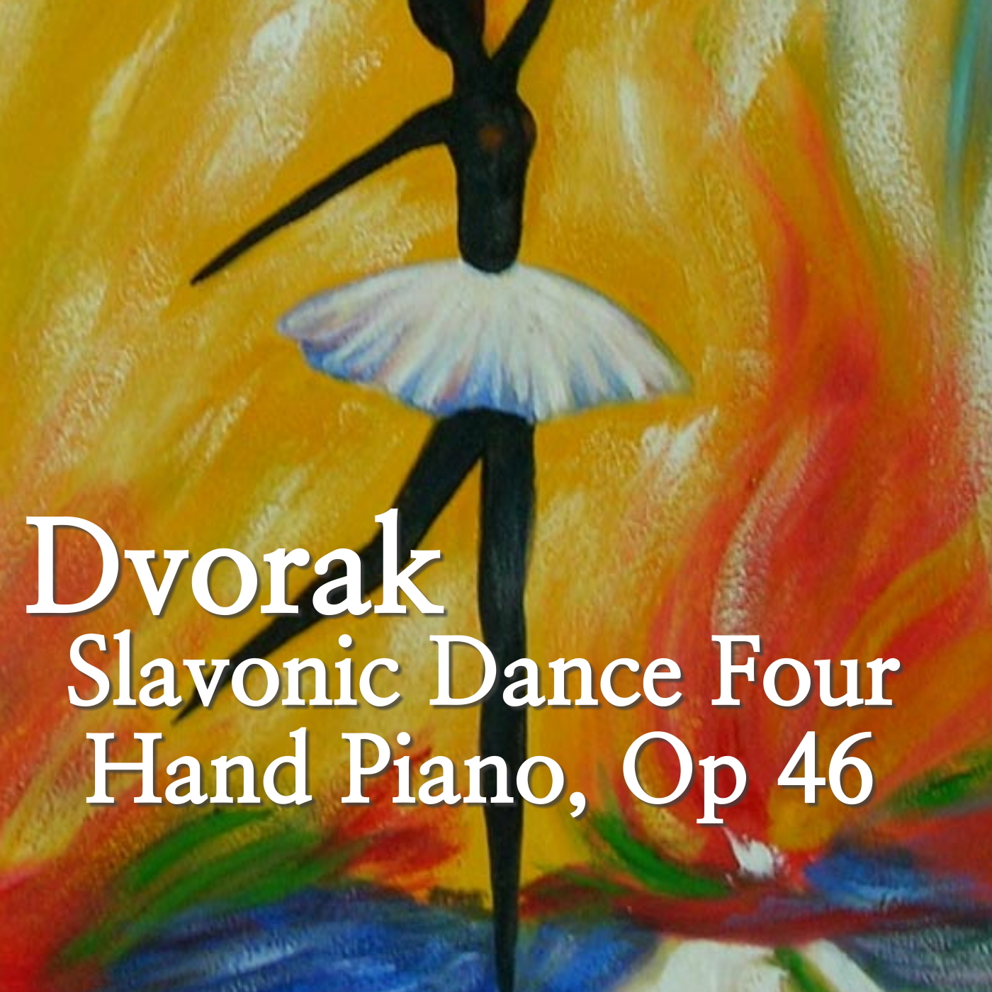 Dvorak Slavonic Dance Four Hand Piano, Op 46