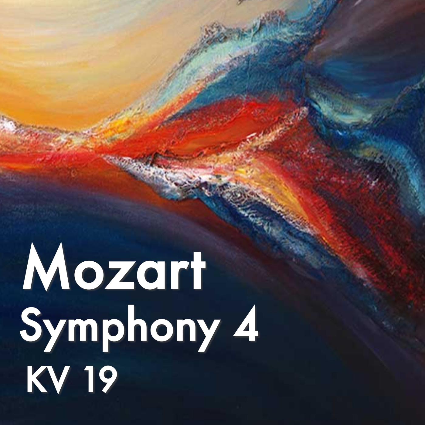 Mozart Symphony 4, KV 19
