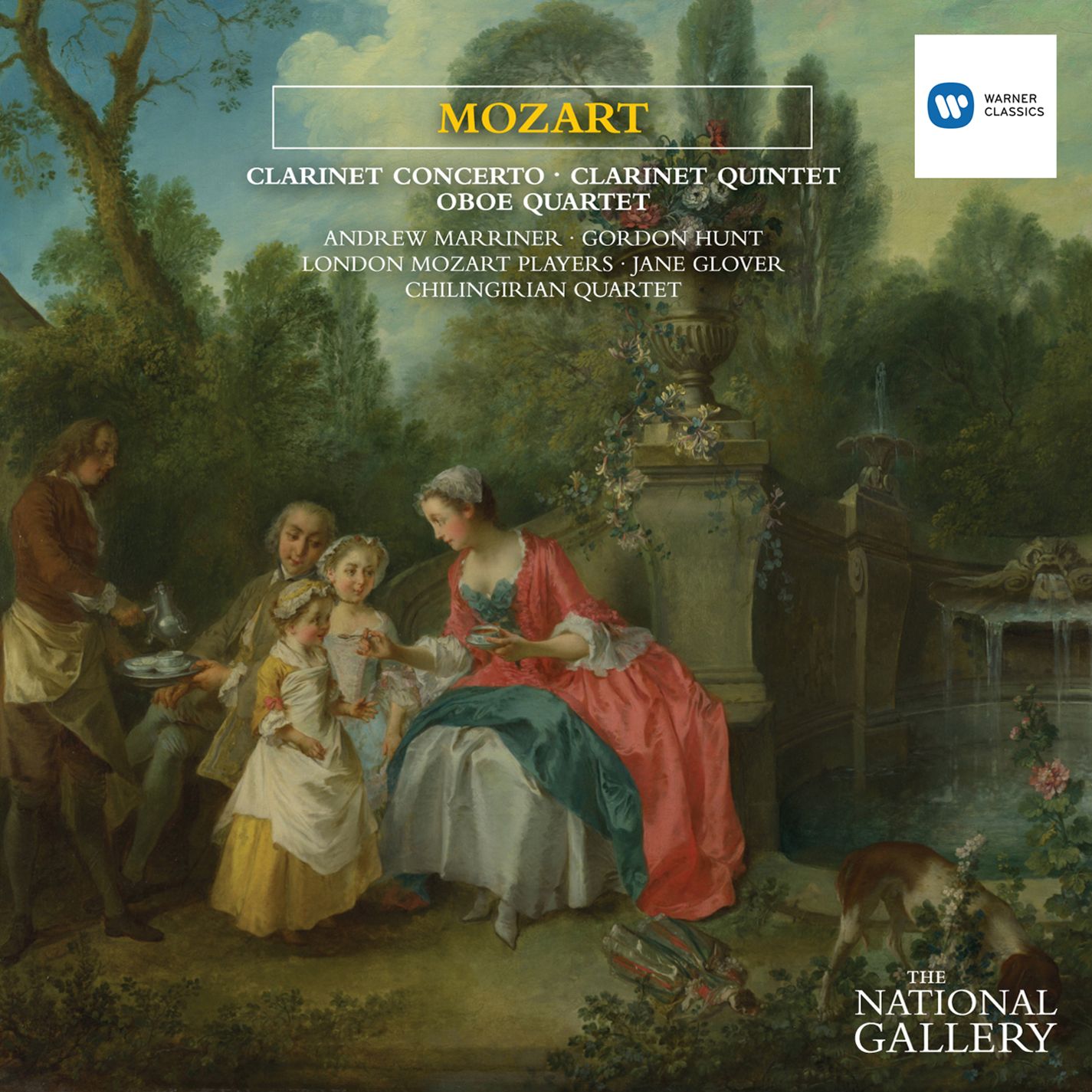 Mozart Clarinet Concerto & Quintet, Oboe Quartet [The National Gallery Collection] (The National Gallery Collection)