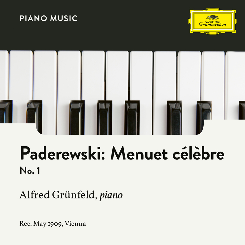 Paderewski: Menuet ce le bre No. 1