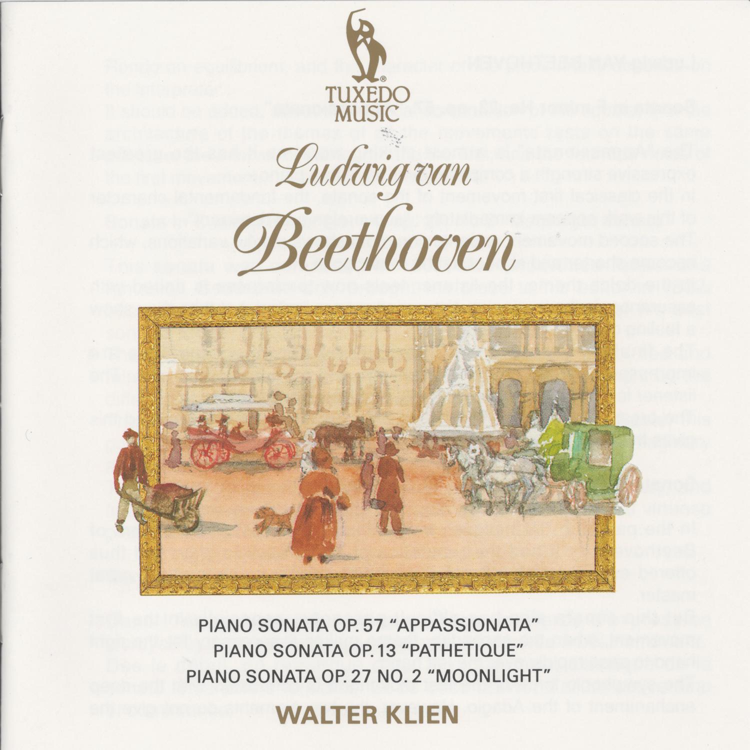 Beethoven: PIano Sonatas Op, 57, Op. 13, Op. 27 No.2