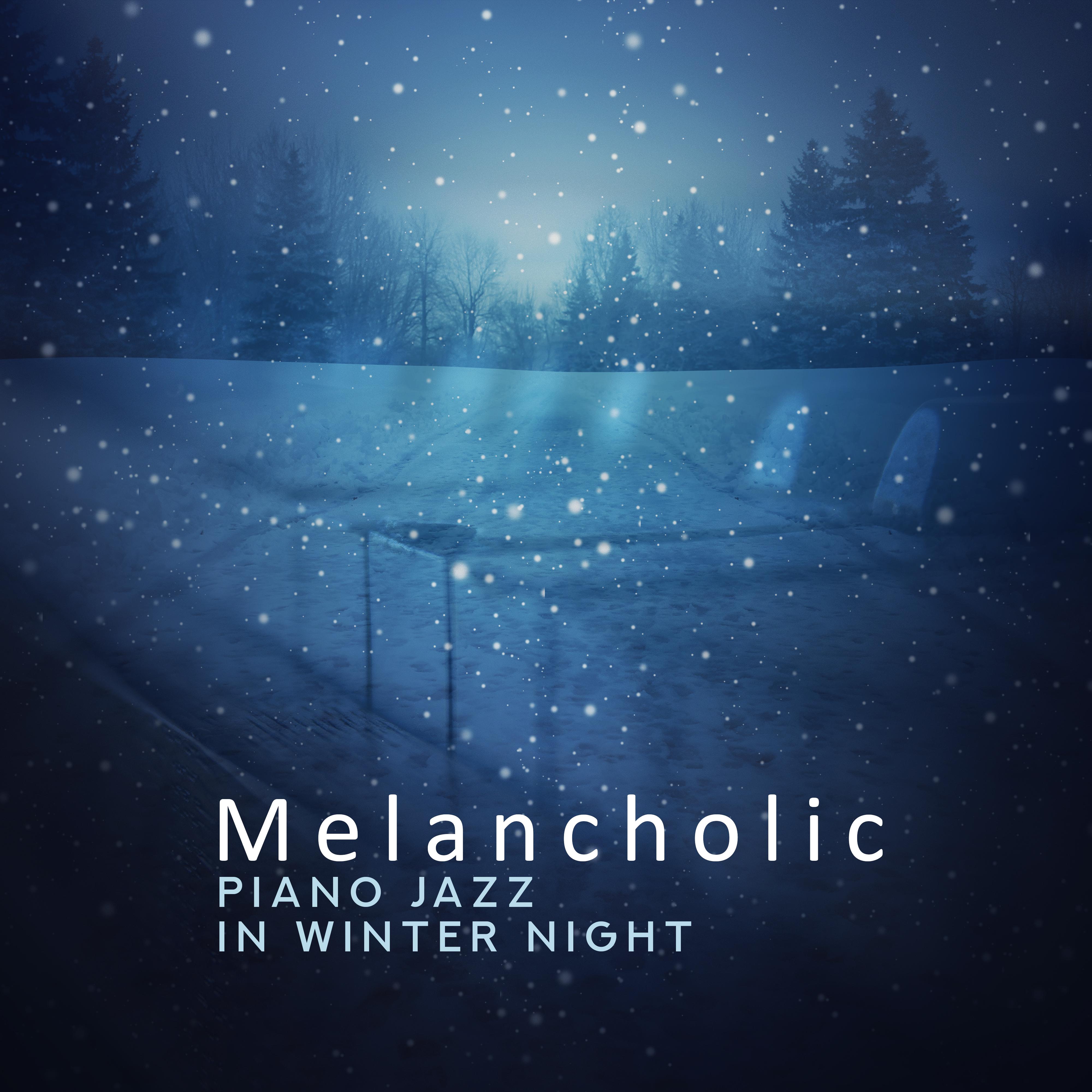 Melancholic Piano Jazz in Winter Night  Sentimental Melodies, Smooth Jazz Ballads
