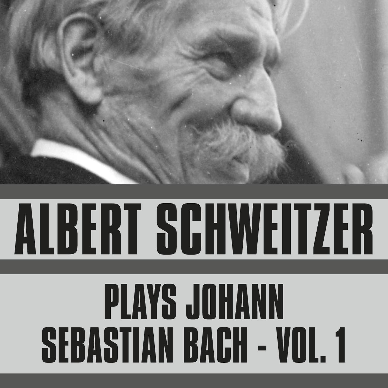 Plays Johann Sebastian Bach, Vol. 1