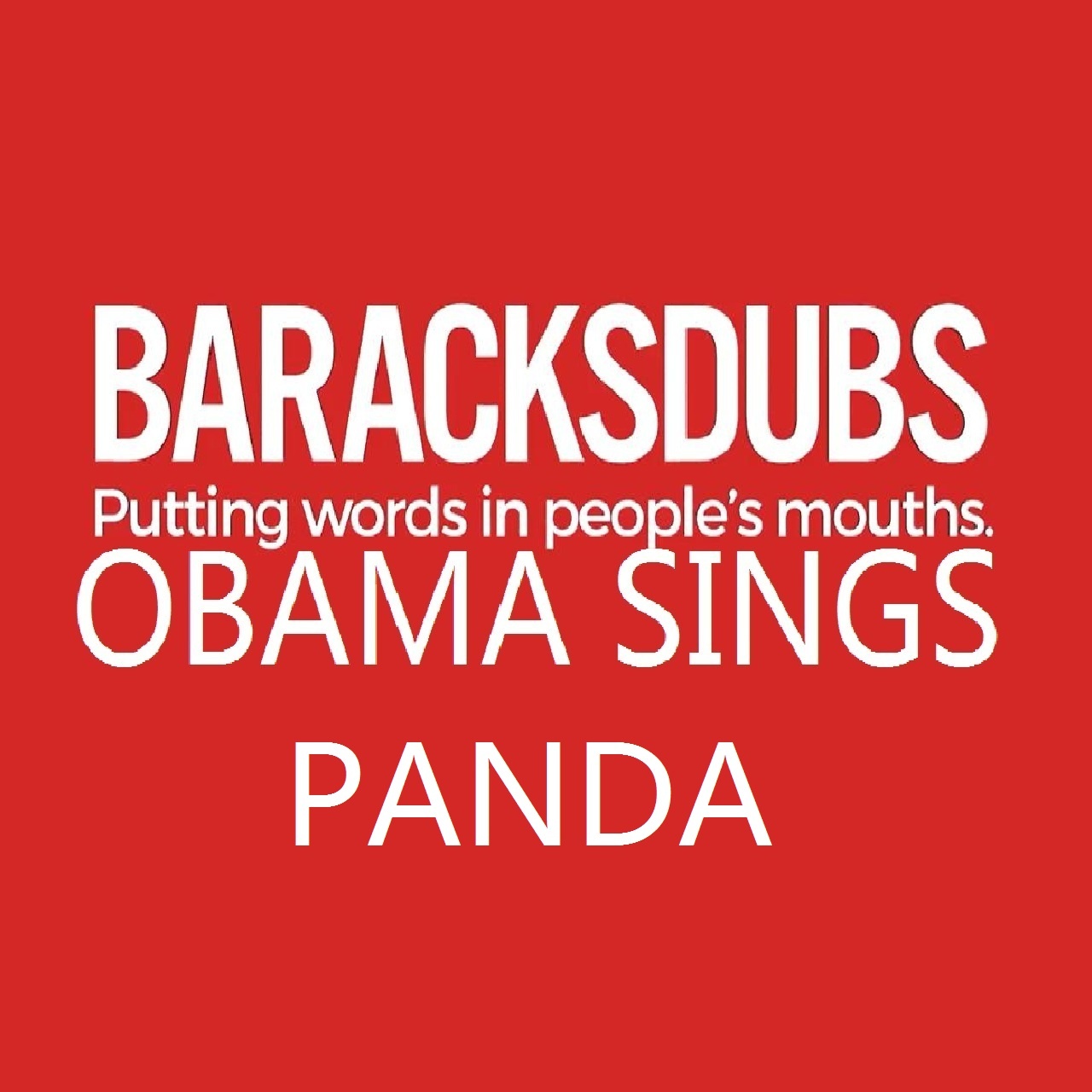 Barack Obama Singing Panda