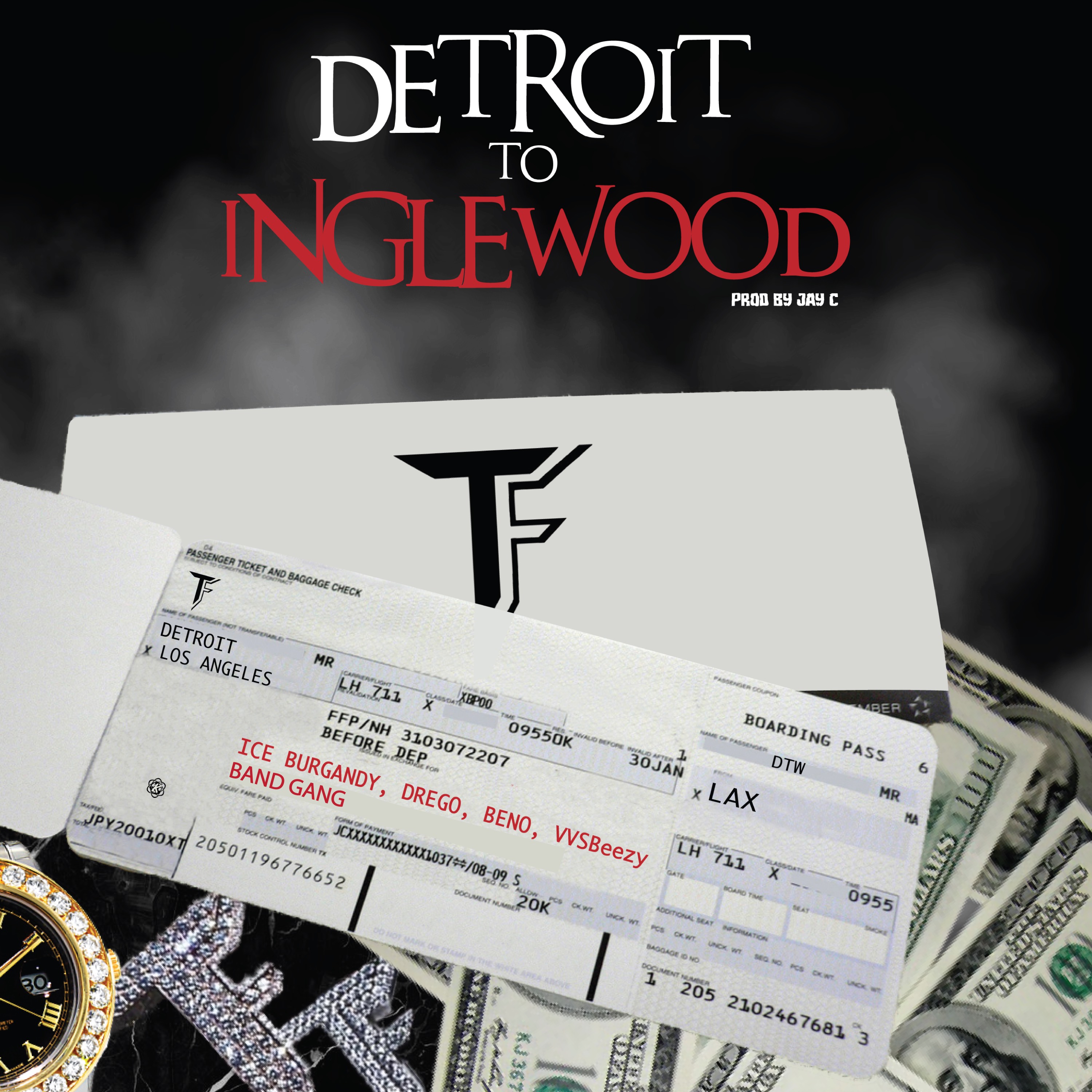 Detroit to Inglewood
