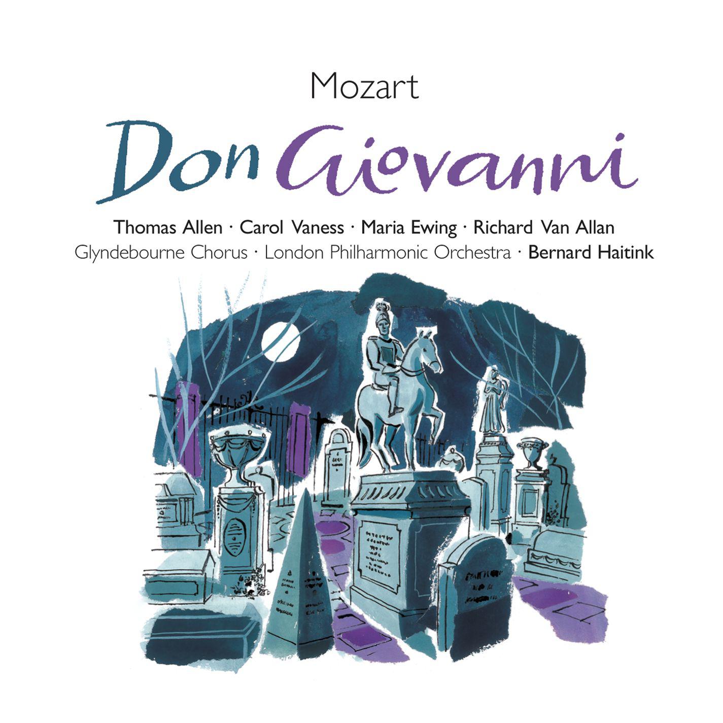 Don Giovanni K527, ATTO PRIMO, Scena terza, Recitativo & Quartetto:Mi par ch'oggi il demonio