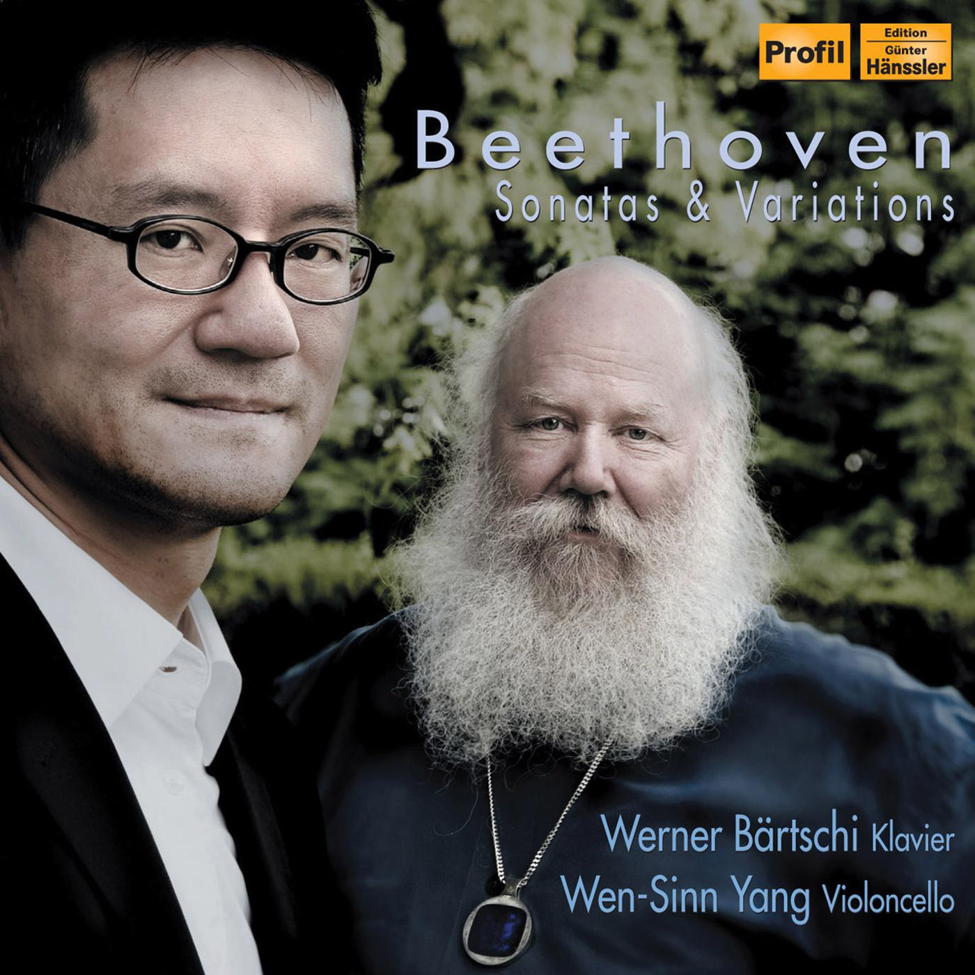 BEETHOVEN, L. van: Cello Sonatas Nos. 1 and 2 / Variations, Op. 66 and WoO 45 (Wen-Sinn Yang, Bartschi)