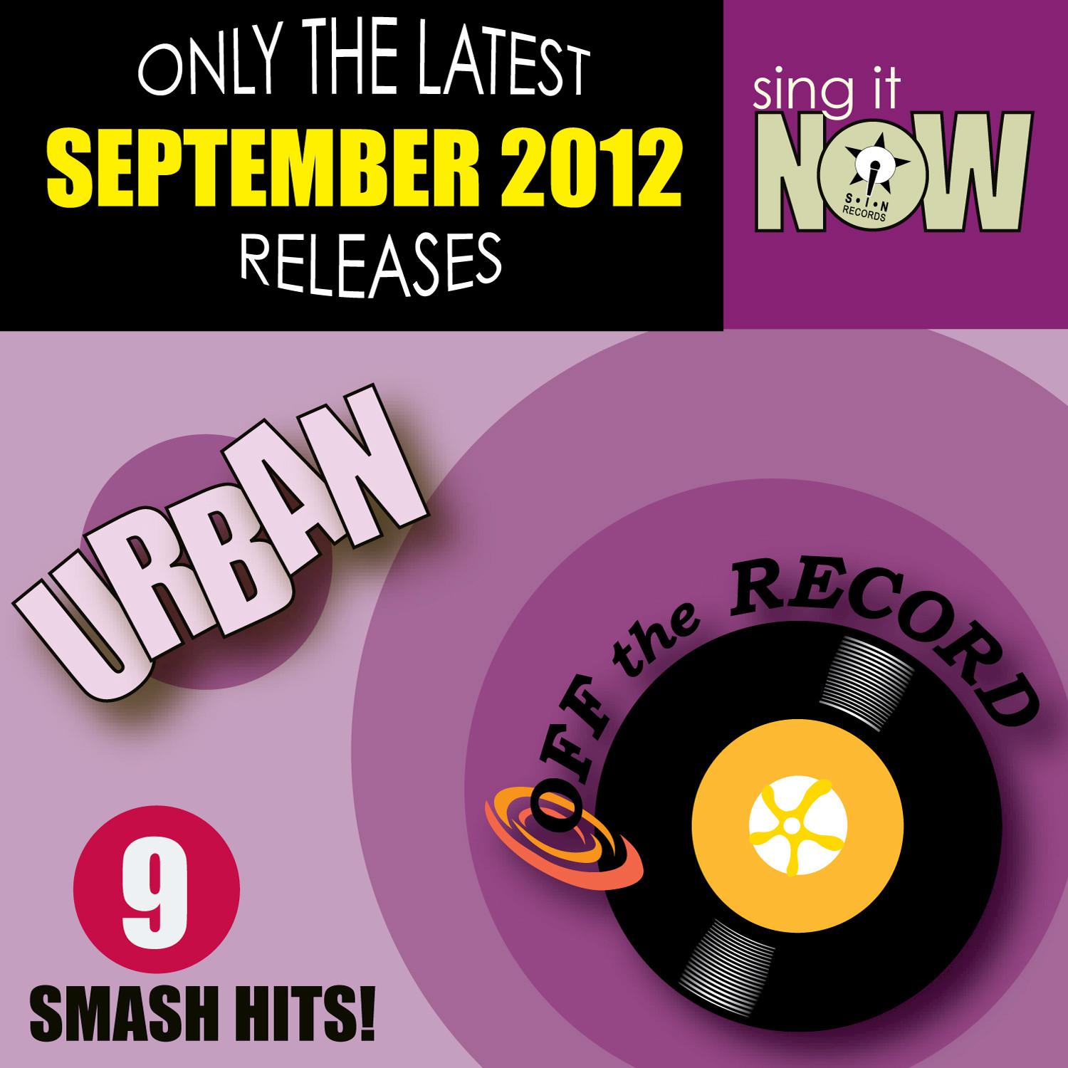 September 2012 Urban Smash Hits