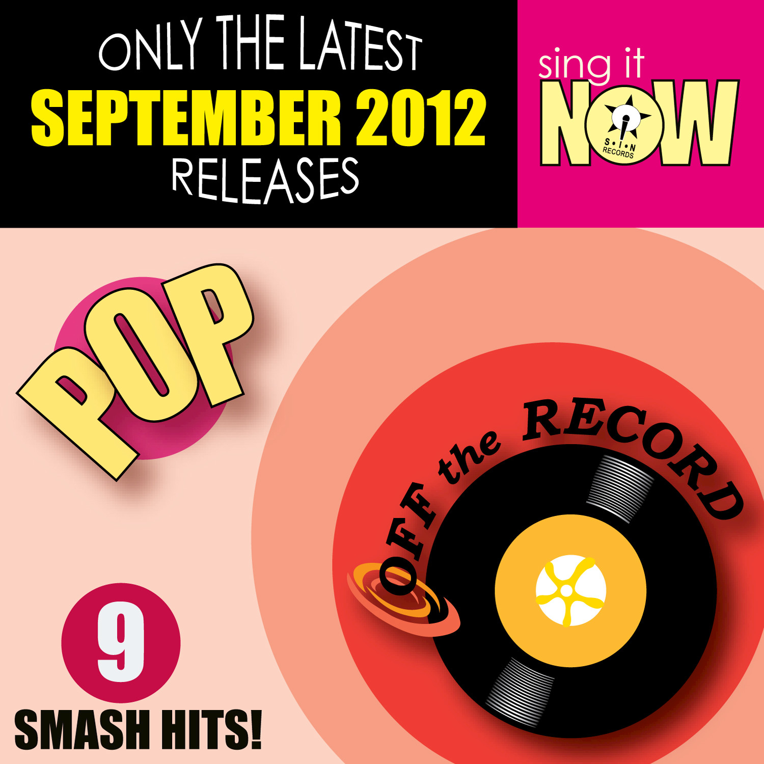 September 2012 Pop Smash Hits