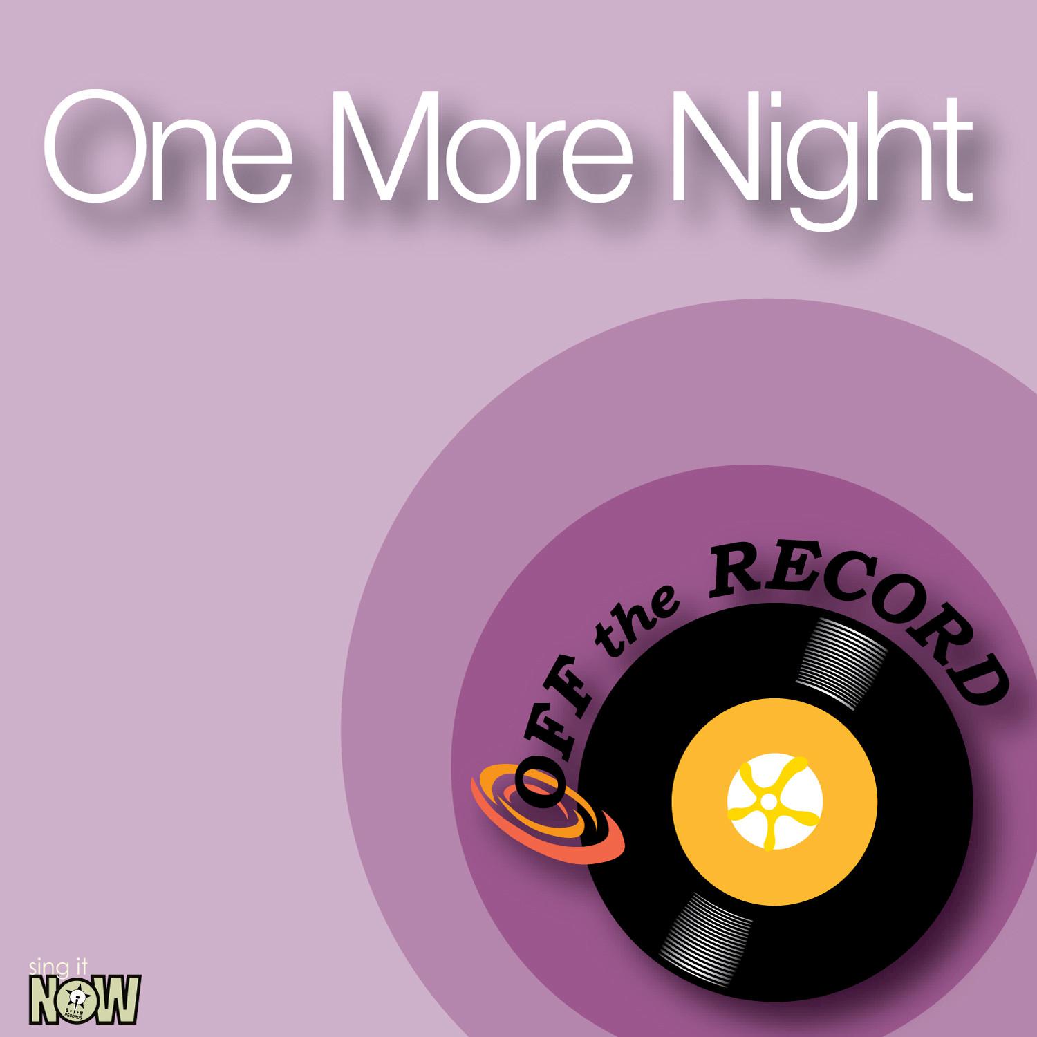 One More Night - Single