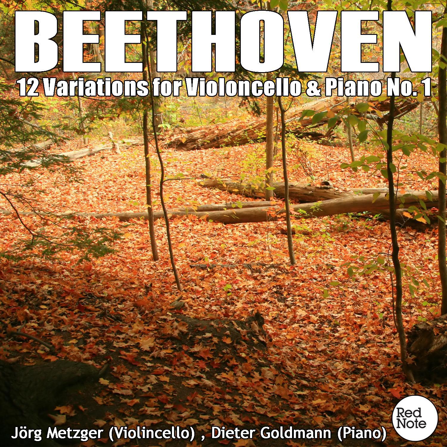 Beethoven: 12 Variations for Cello & Piano No. 1
