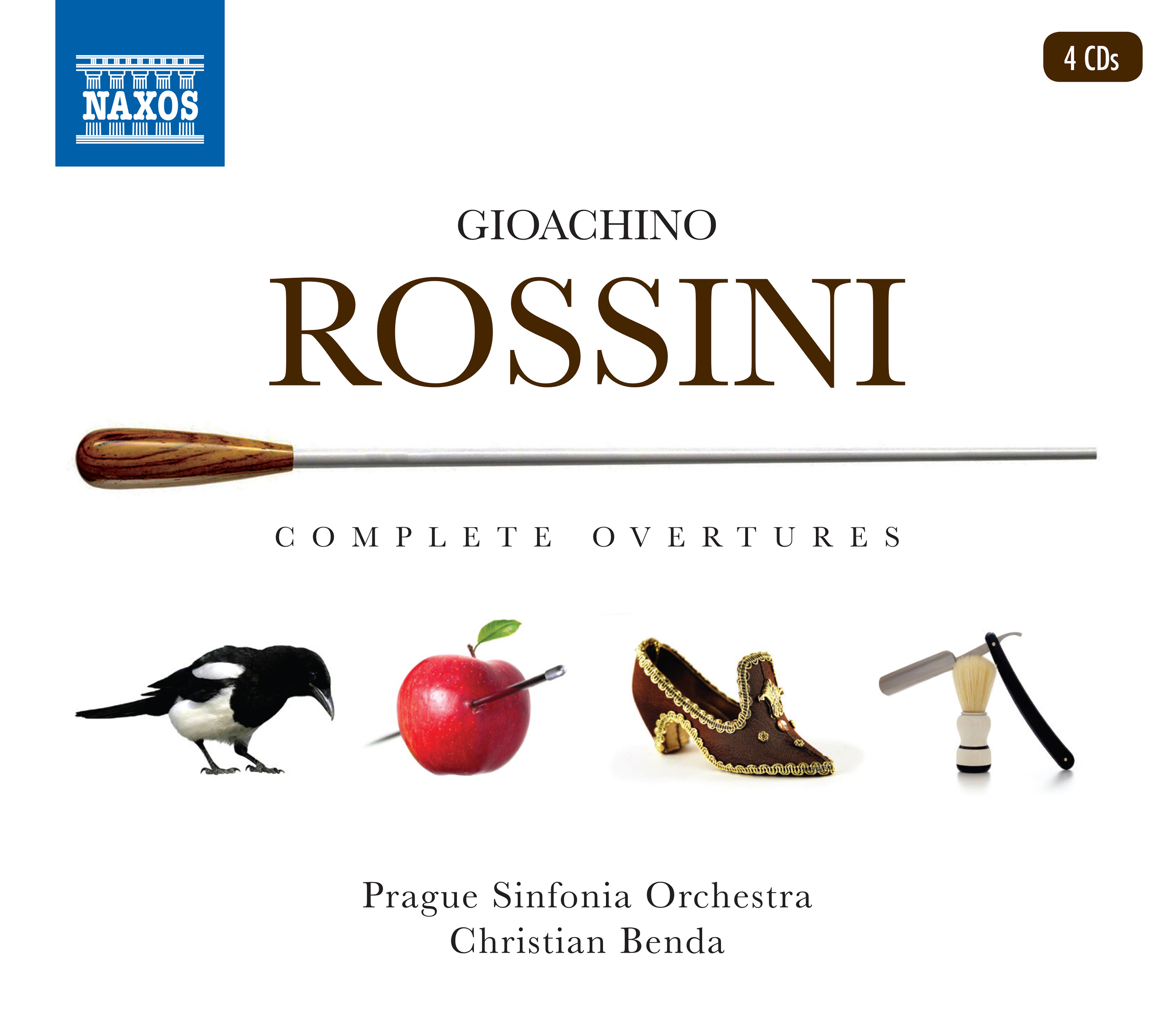 ROSSINI, G.: Overtures (Complete) (Prague Sinfonia, Benda) (4-CD Box Set)