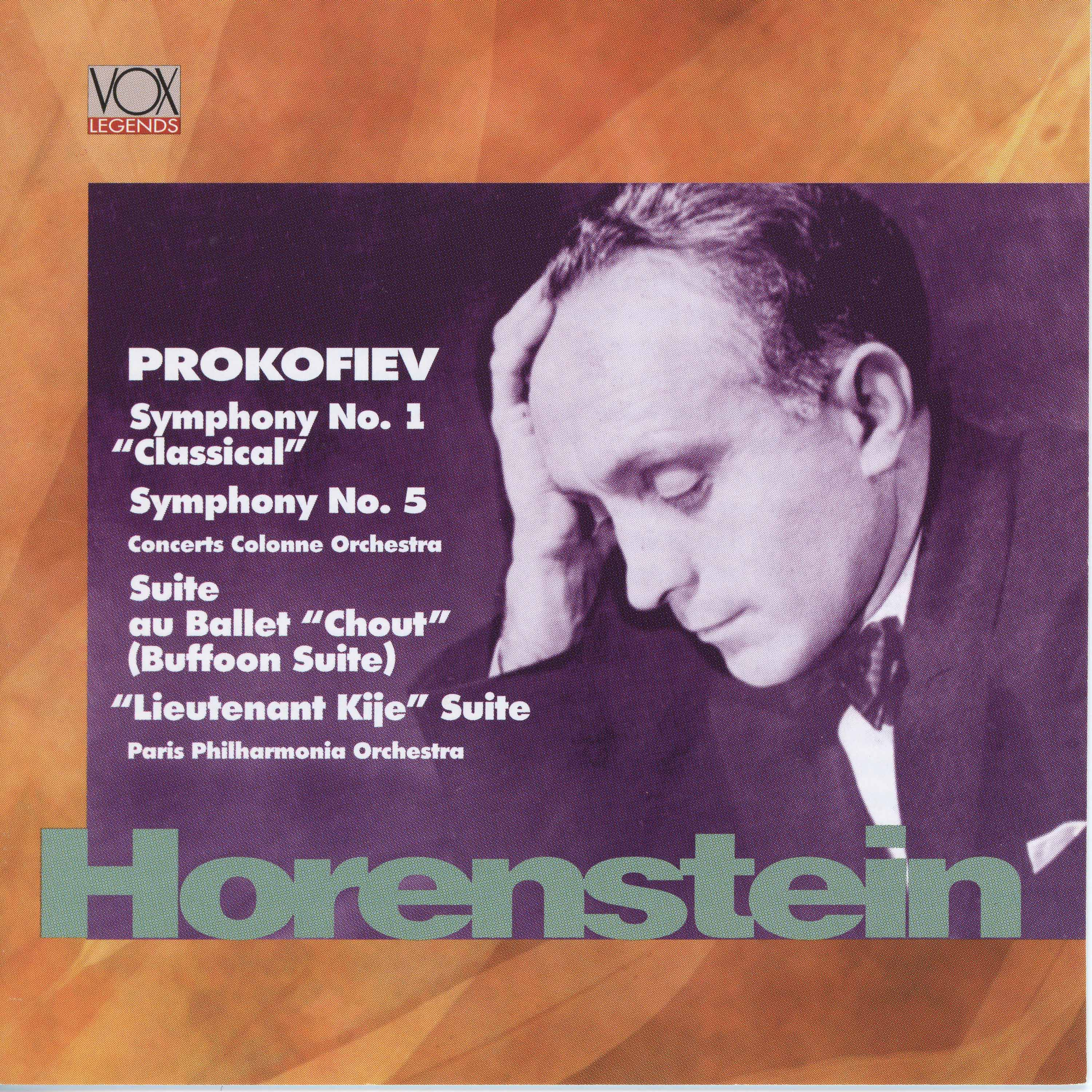Prokofiev: Symphonies Nos. 1 and 5, The Tale of the Buffoon  Lieutenant Kije