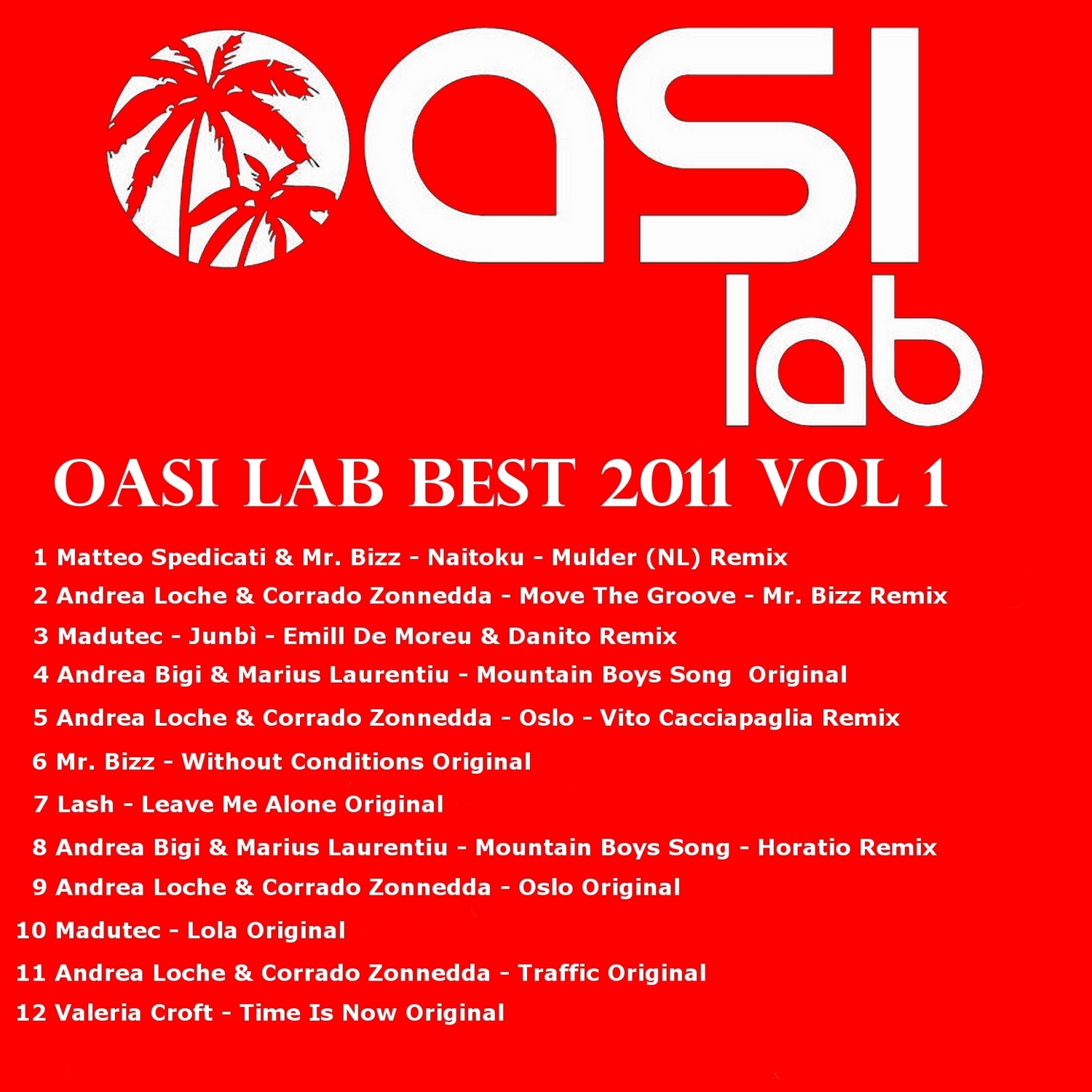 Oasi Lab Best 2011, Vol. 1