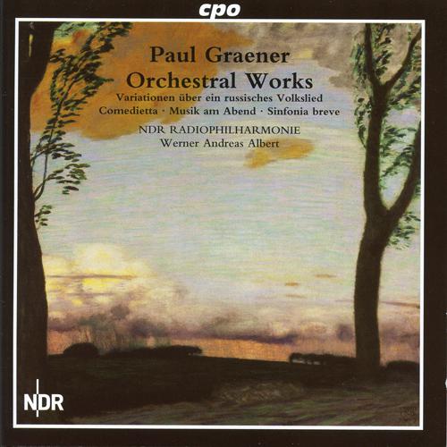 GRAENER, P.: Orchestral Works, Vol. 1 (North German Radio Symphony, Hannover, Albert)