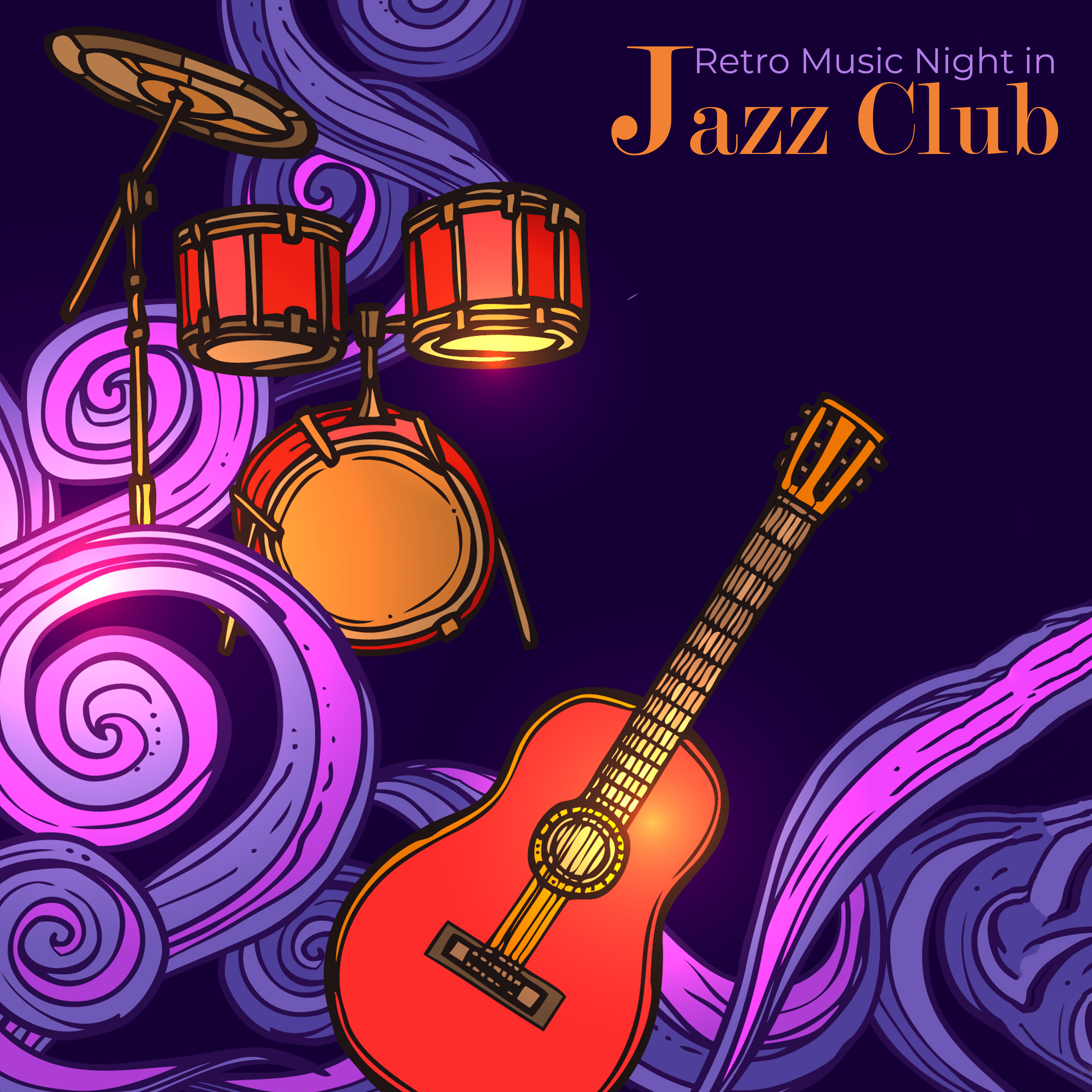 Retro Music Night in Jazz Club  Instrumental Smooth Vintage Relaxing Jazz Songs Compilation