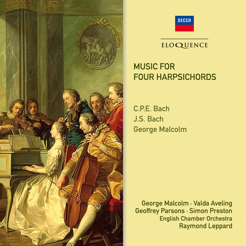 Concerto for 3 Harpsichords, Strings, and Continuo No.1 in D minor, BWV 1063:2. Alla siciliana