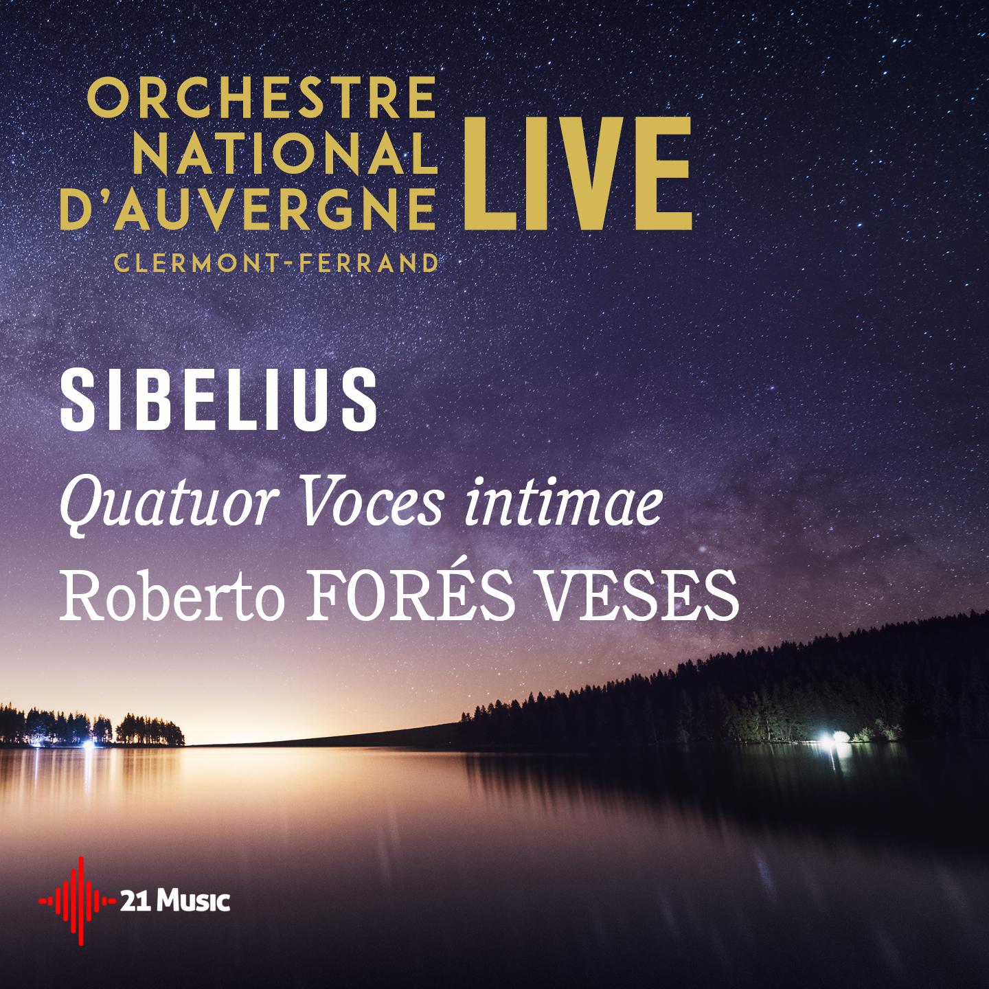 Sibelius: Quatuor Voces intimae (Live)