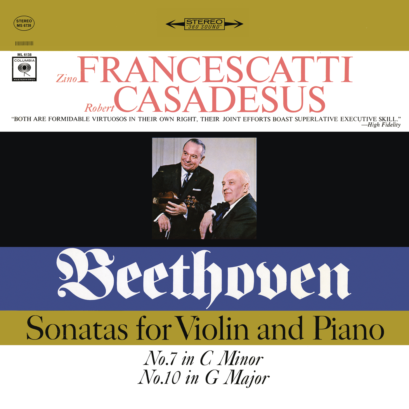 Beethoven: Violin Sonatas Nos. 7 & 10 (Remastered)