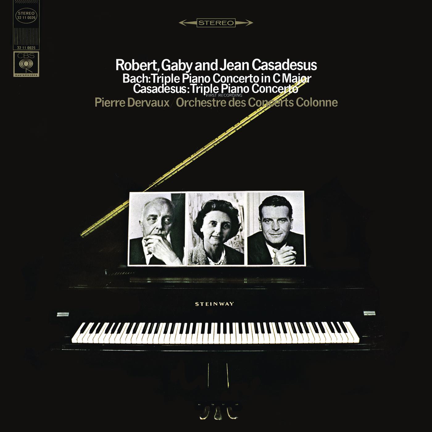 Bach & Casadesus: Concertos for 3 Pianos