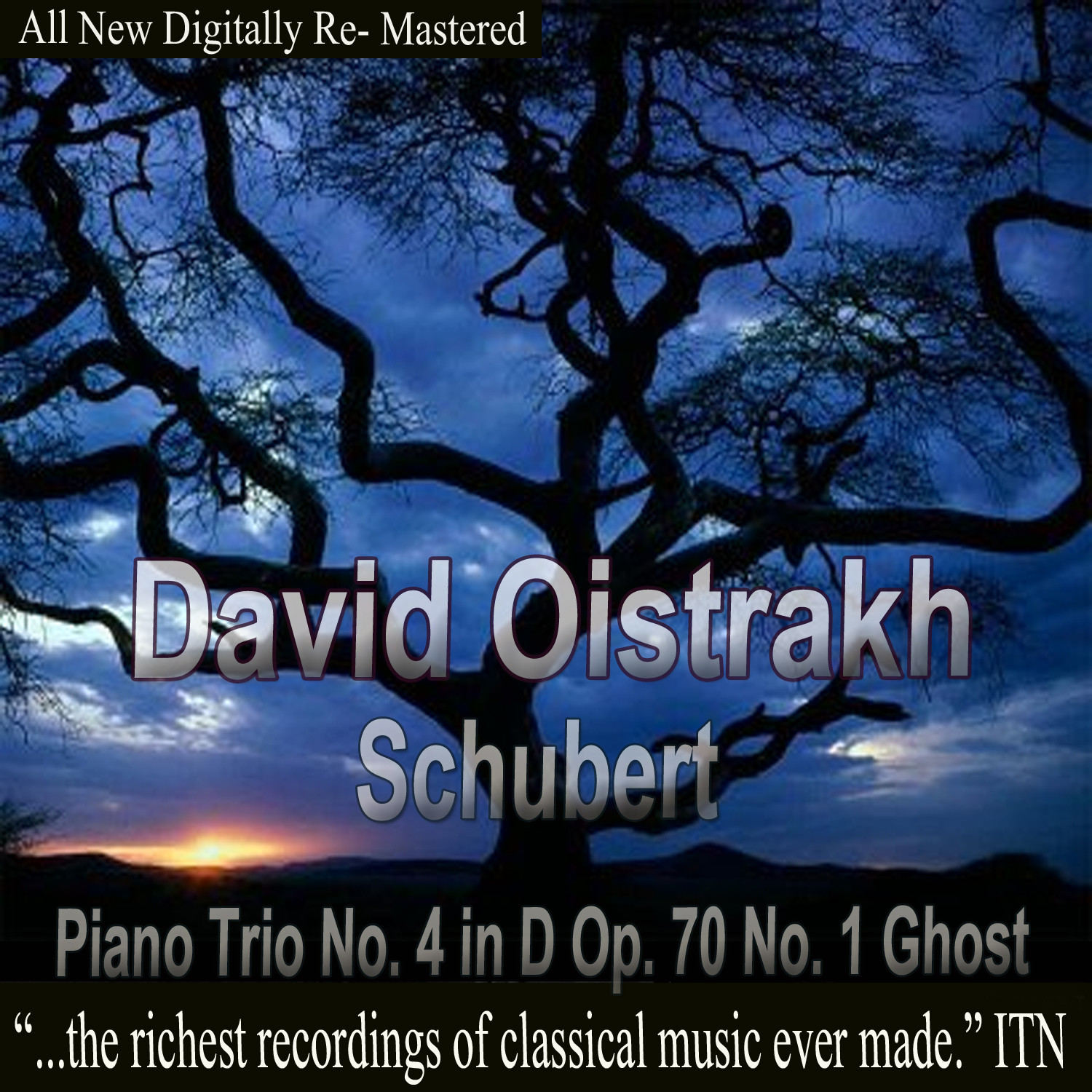 David Oistrakh - Schubert Piano Trio No. 4 in D Op. 70 No. 1 Ghost