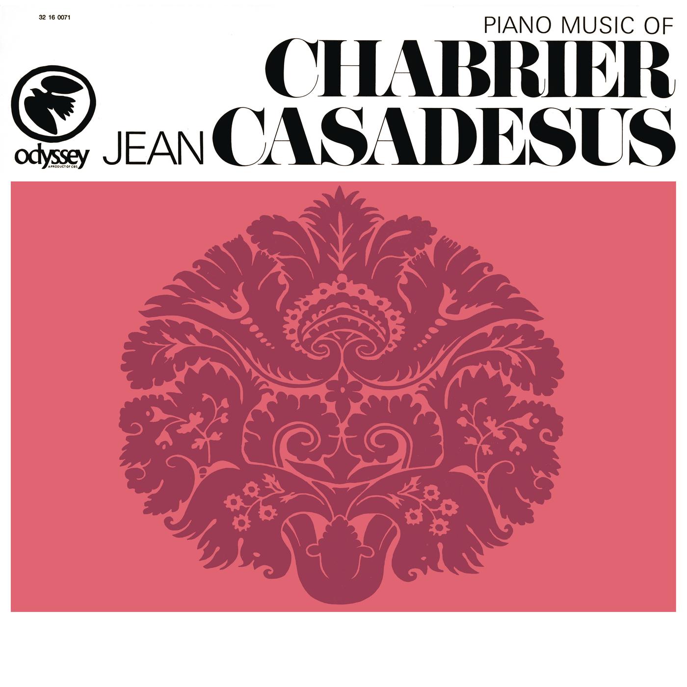 Jean Casadesus Plays Piano Music of Chabrier