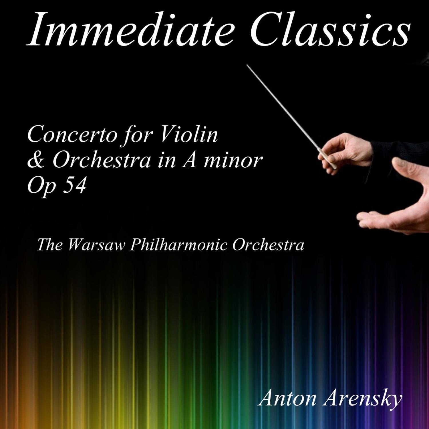 Concerto for Violin and Orchestra in A Minor: Concerto for Violin and Orchestra in A Minor