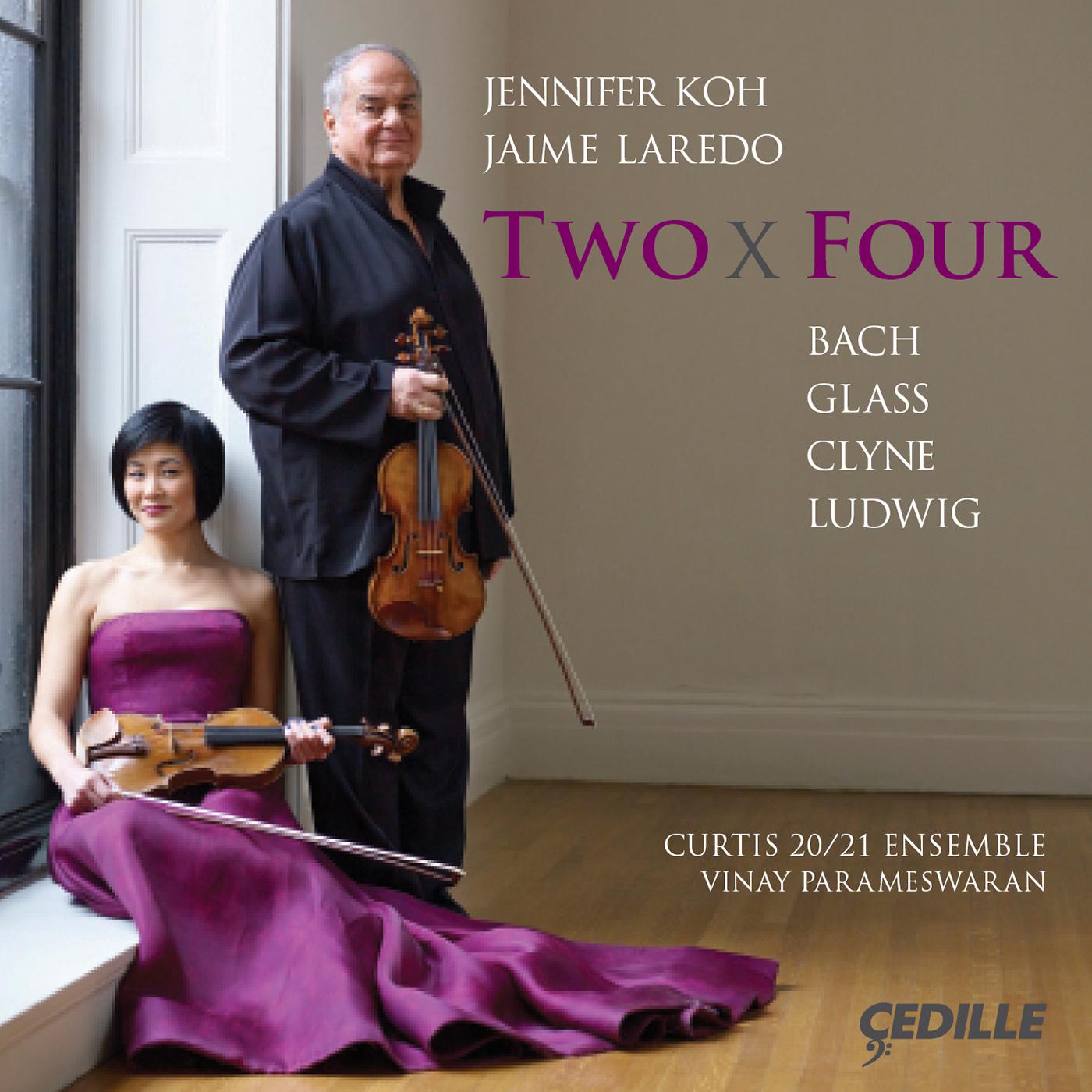 BACH, J.S.: Concerto for 2 Violins, BWV 1043 / CLYNE, A.: Prince of Clouds / GLASS, P.: Echorus (Two x Four) (Jennifer Koh, J. Laredo)
