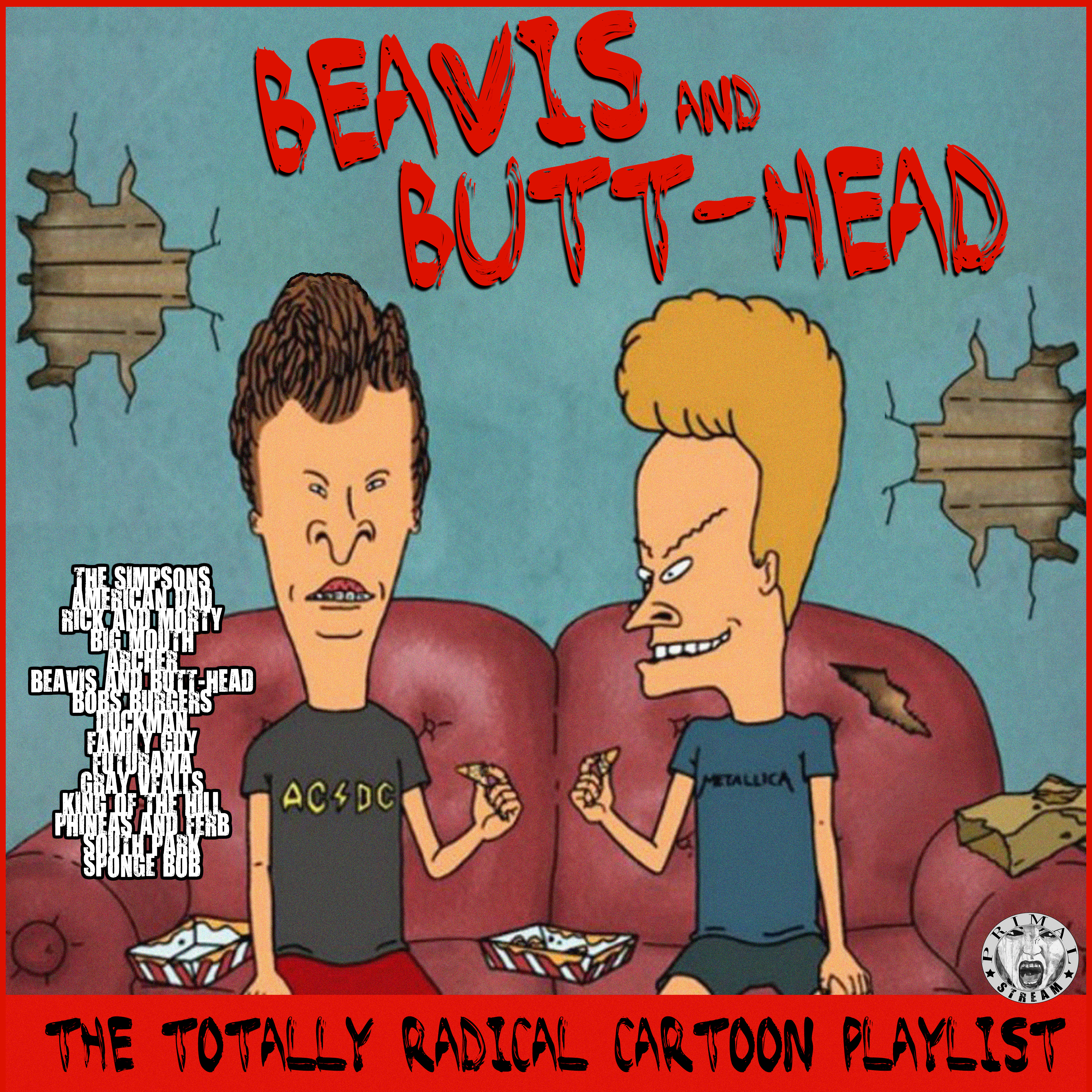 Beavis And Butt-Head - The Totally Radical Cartoon Playlisth