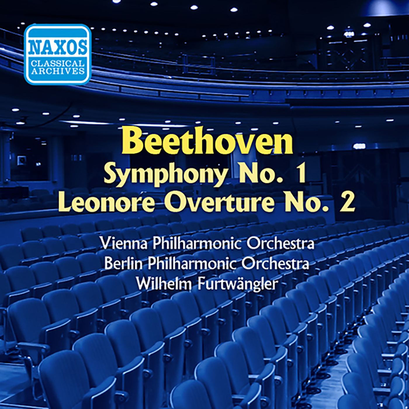 BEETHOVEN: Symphony No. 1 / Leonore Overture No. 2 (Furtwangler) (1952-54)