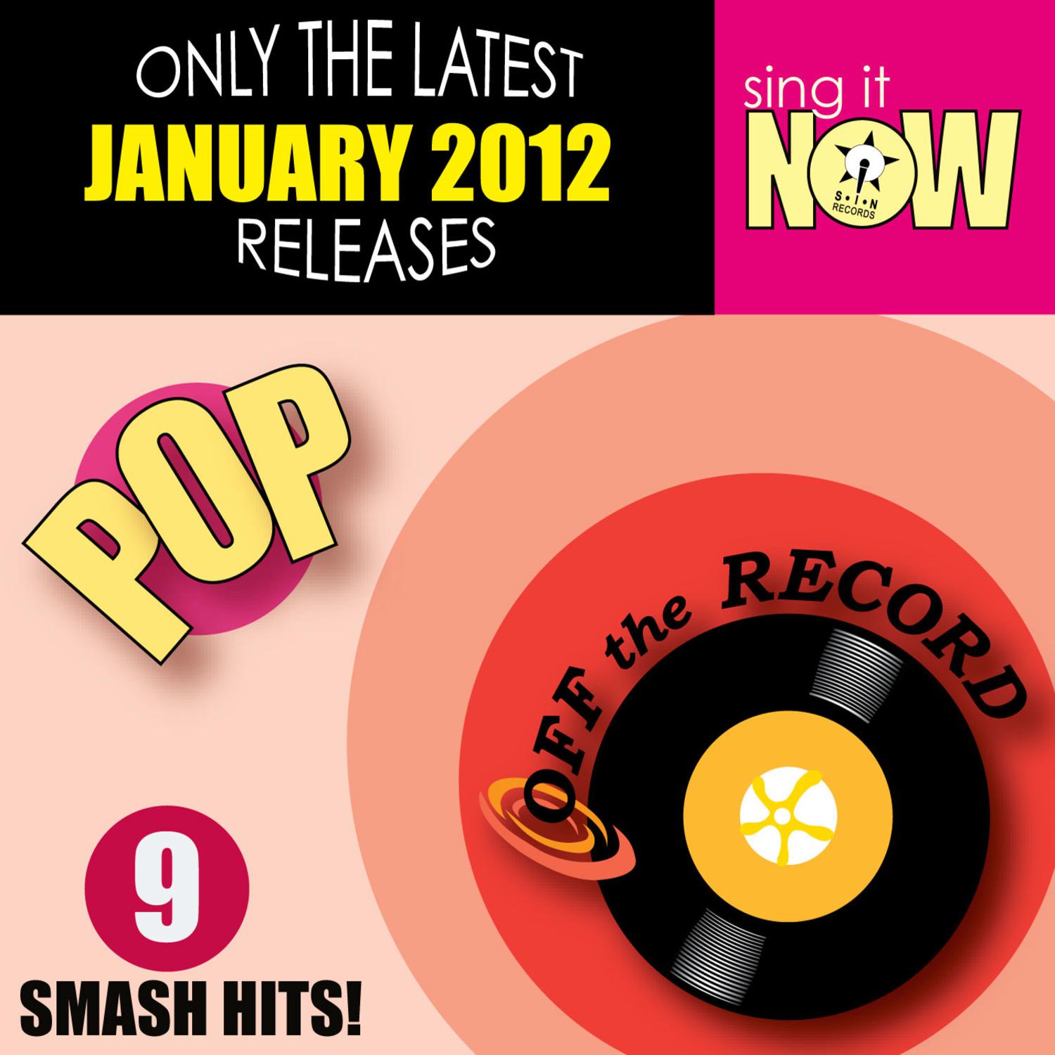 January 2012 Pop Smash Hits