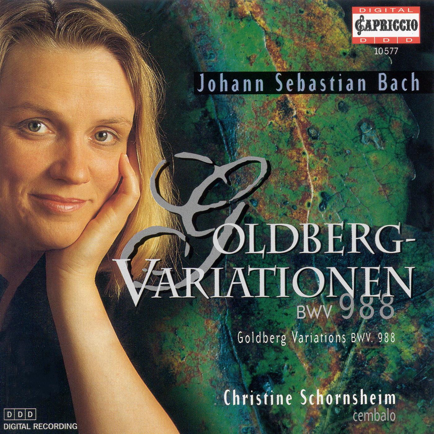 BACH, J.S.: Goldberg Variations, BWV 988 (Schornsheim)