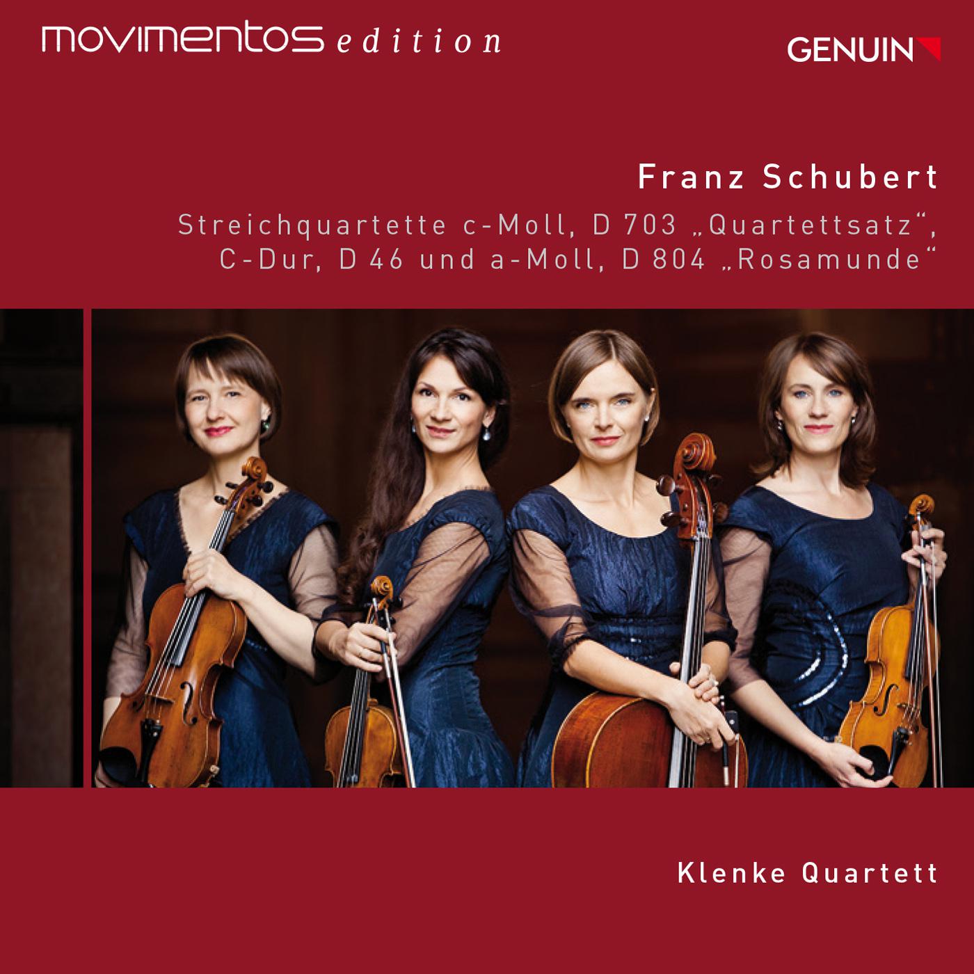 SCHUBERT, F.: String Quartets Nos. 4, 12 and 13 (Klenke Quartet)