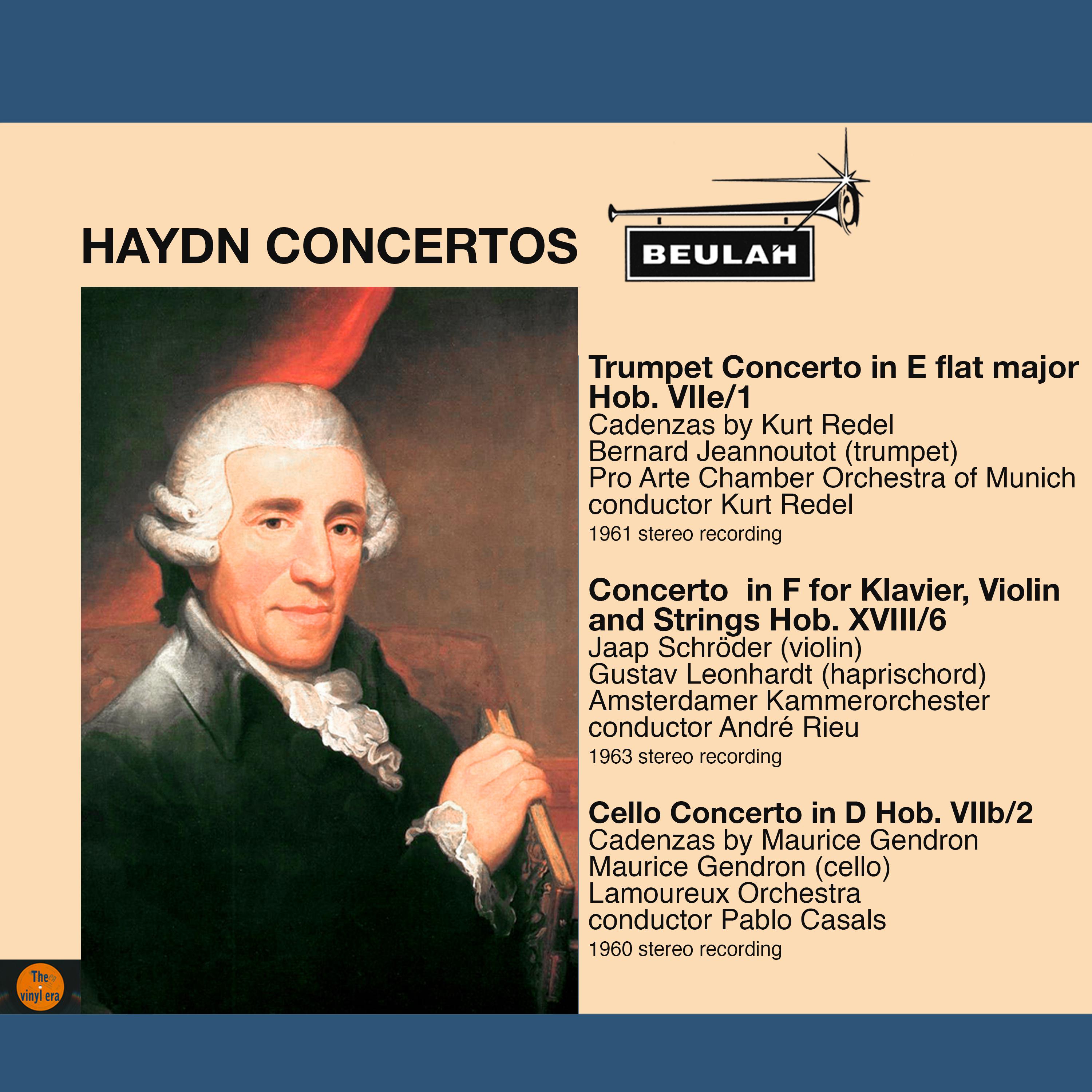 Concerto in F for Klavier, Violin and Strings, Hob. XVIII/6: 2. Largo