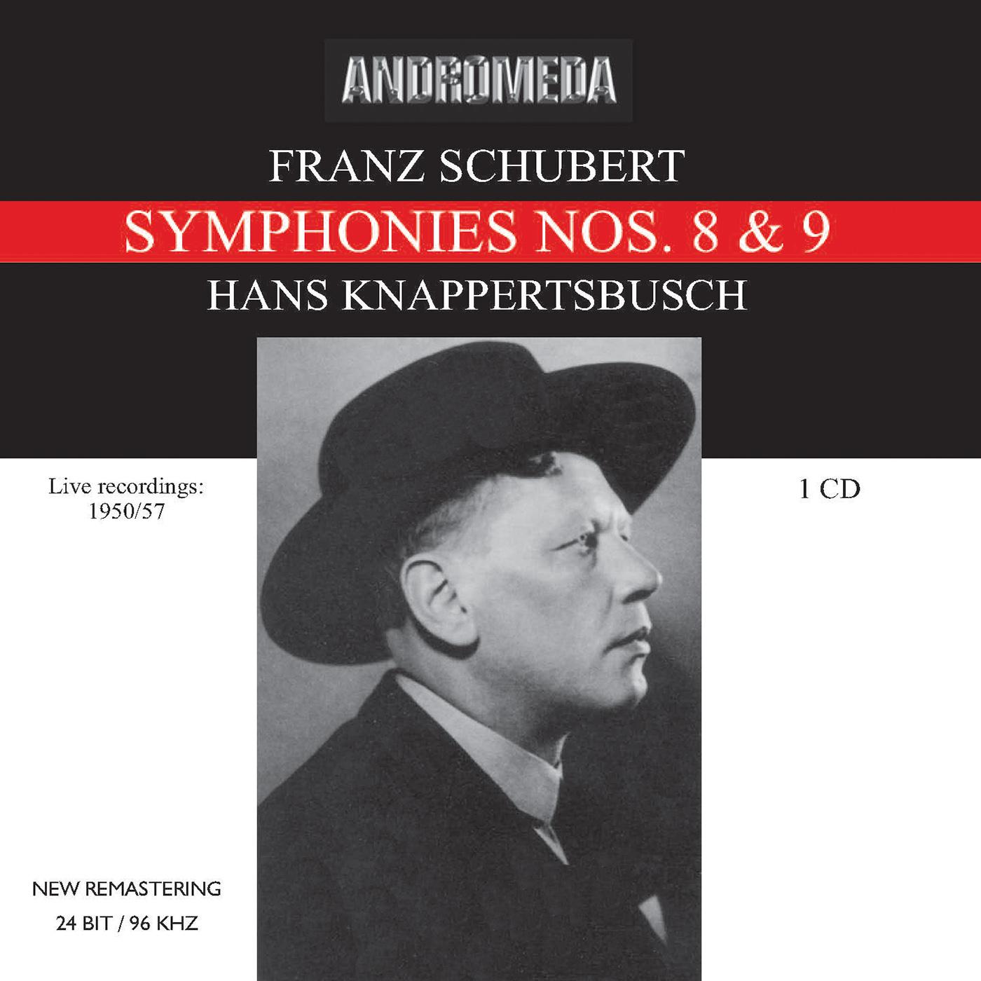 SCHUBERT, F.: Symphonies Nos. 8 and 9 (Vienna Philharmonic, Knappertsbusch) (1957)